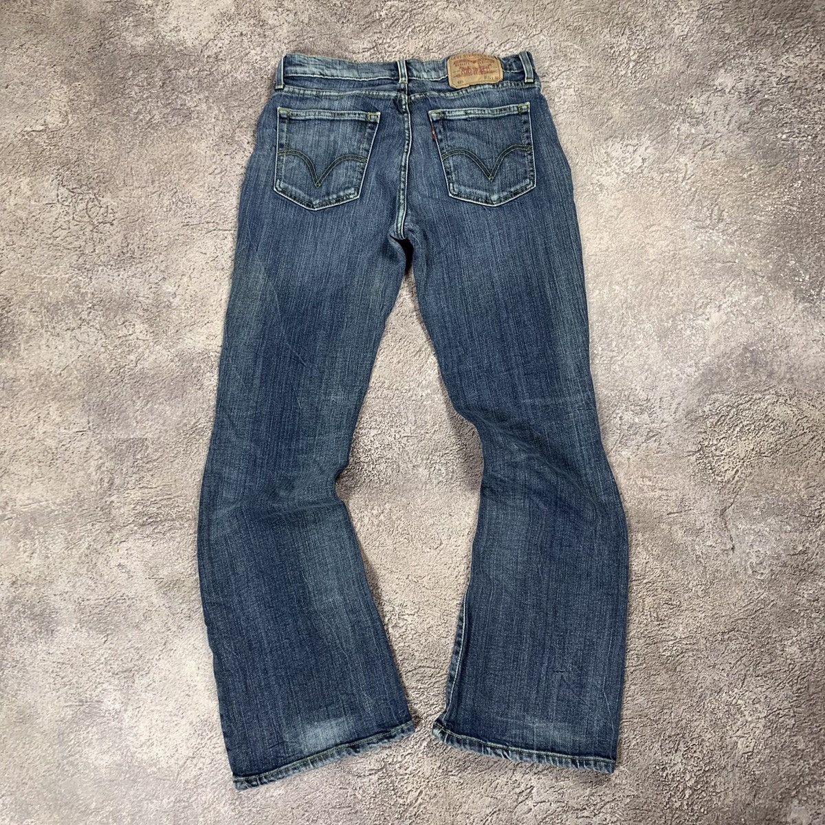 Vintage Vintage 90s Levis Baggy Wide Leg Flared Jeans Grunge Y2K 32 Size US 32 / EU 48 - 5 Thumbnail