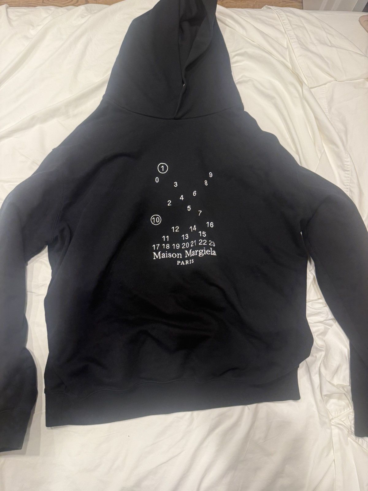 Maison Margiela Oversized Embroidered Hoodie