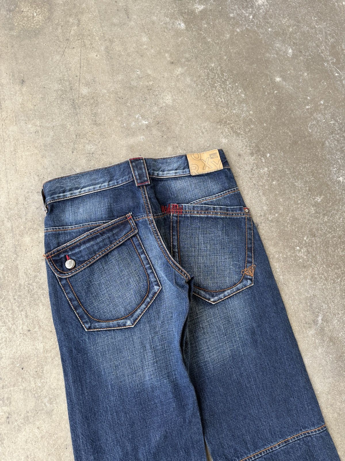 Vintage Vintage y2k Roxy Jeans Denim Pants Size 29" - 5 Thumbnail