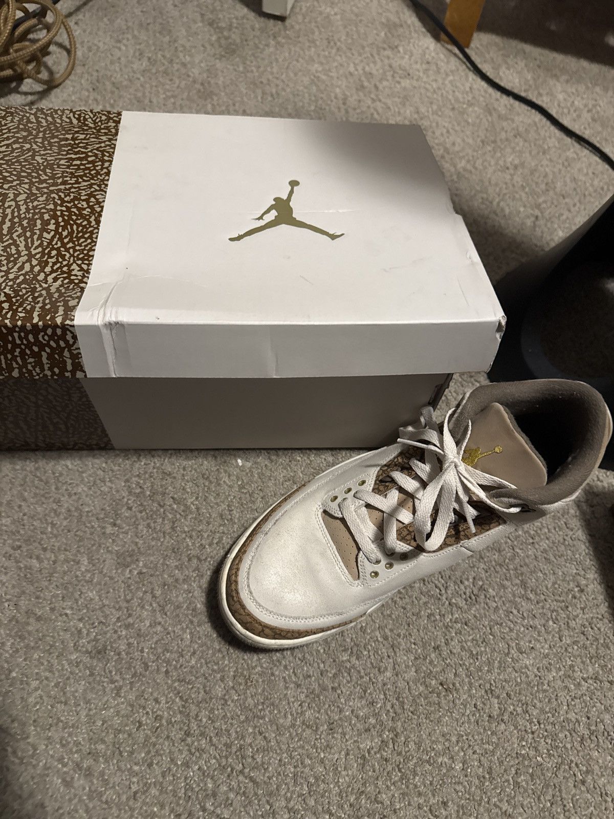 Jordan Brand Jordan 3 Retro - Palomino Size US 10.5 / EU 43-44 - 6 Thumbnail