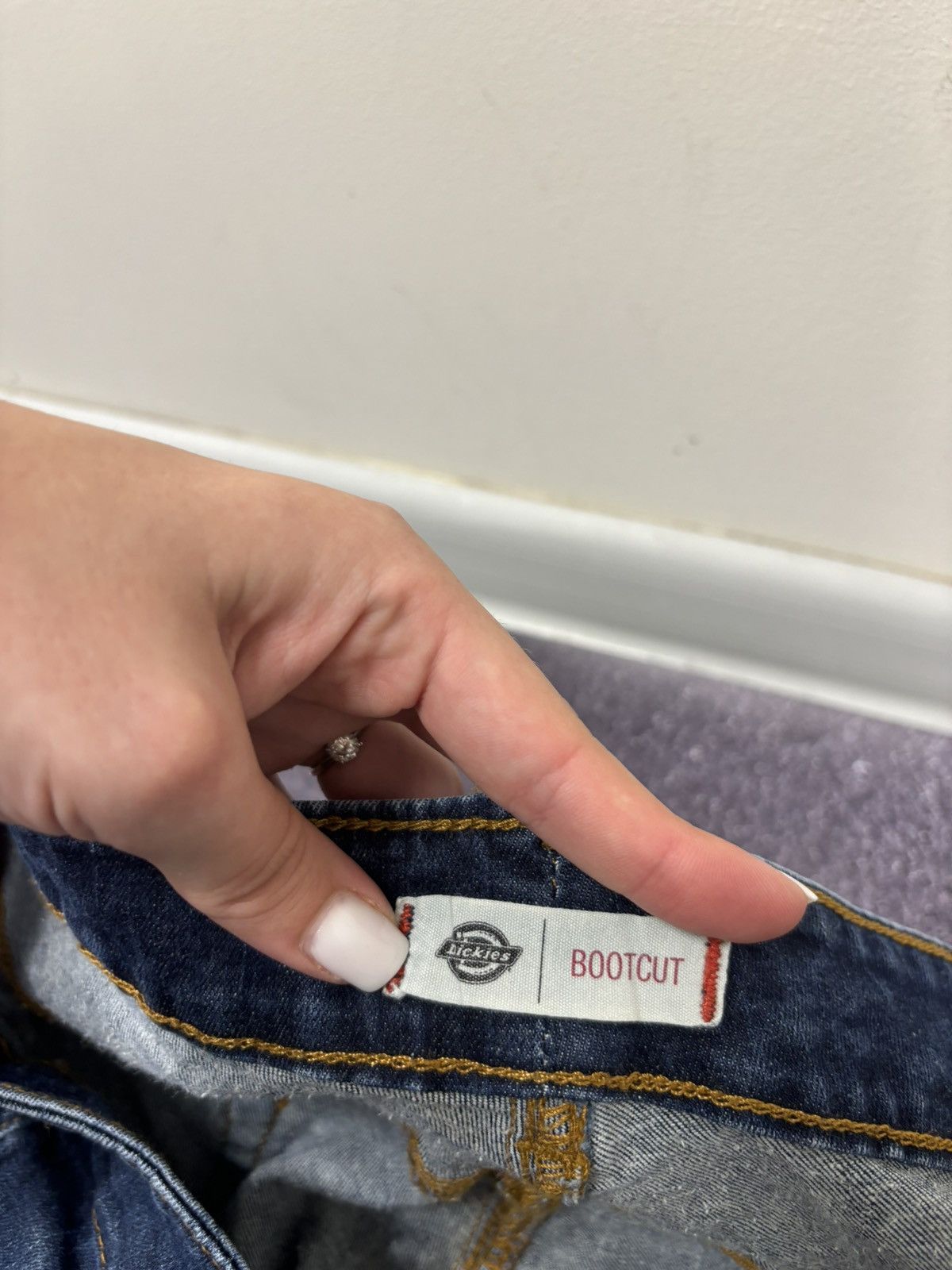 Dickies Vintage Dickies Y2K American Blue Baggy Bootcut Denim Jeans Size US 42 / EU 58 - 14 Thumbnail