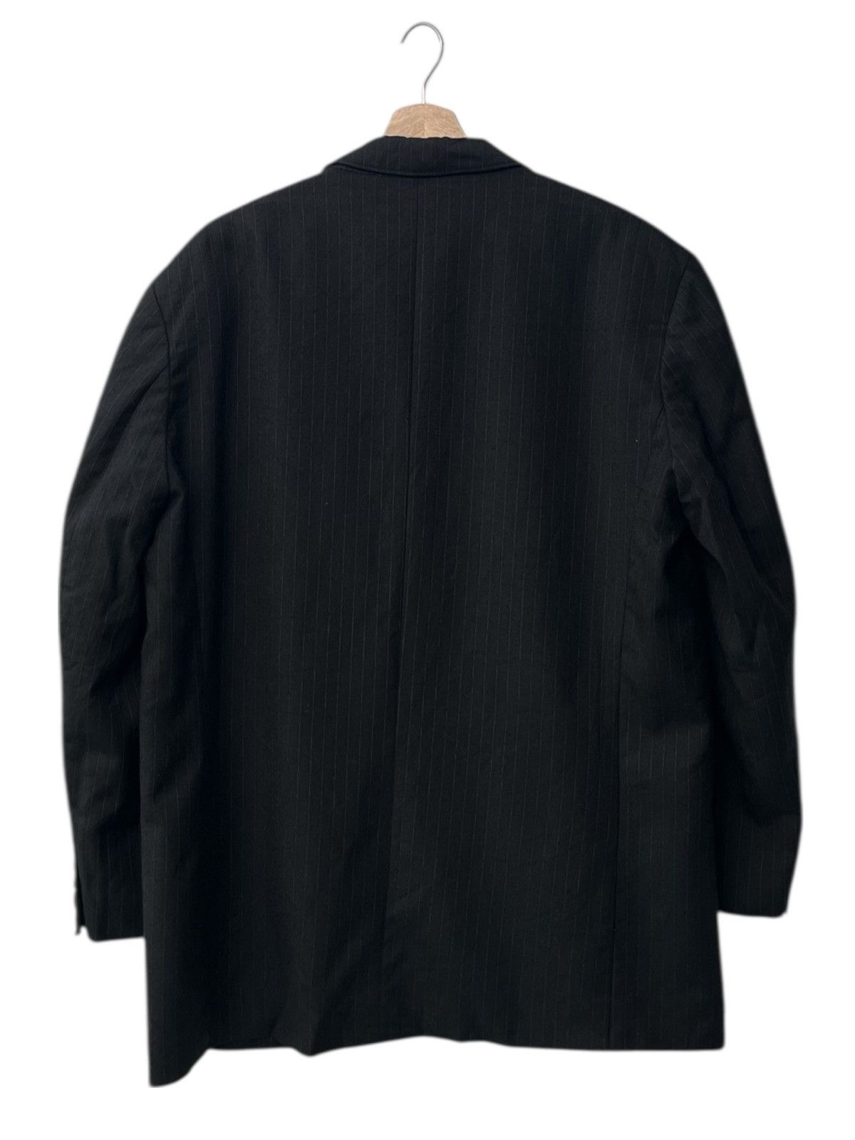 Yohji Yamamoto Y’s For Men Brown Striped Black Tailored Jacket Size US M / EU 48-50 / 2 - 4 Thumbnail