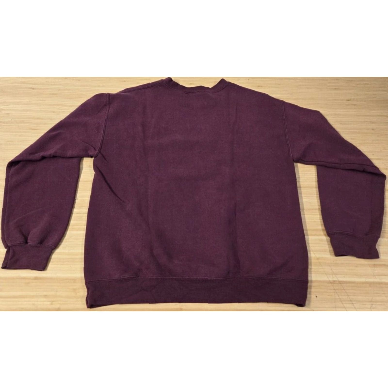 Vintage VINTAGE MV Sport Harvard University Ivy Burgundy Pullover Sweatshirt M Mens Crew Neck Cotton Blend Fleece Logo University 90s? (ignore) Size US M / EU 48-50 / 2 - 7 Thumbnail