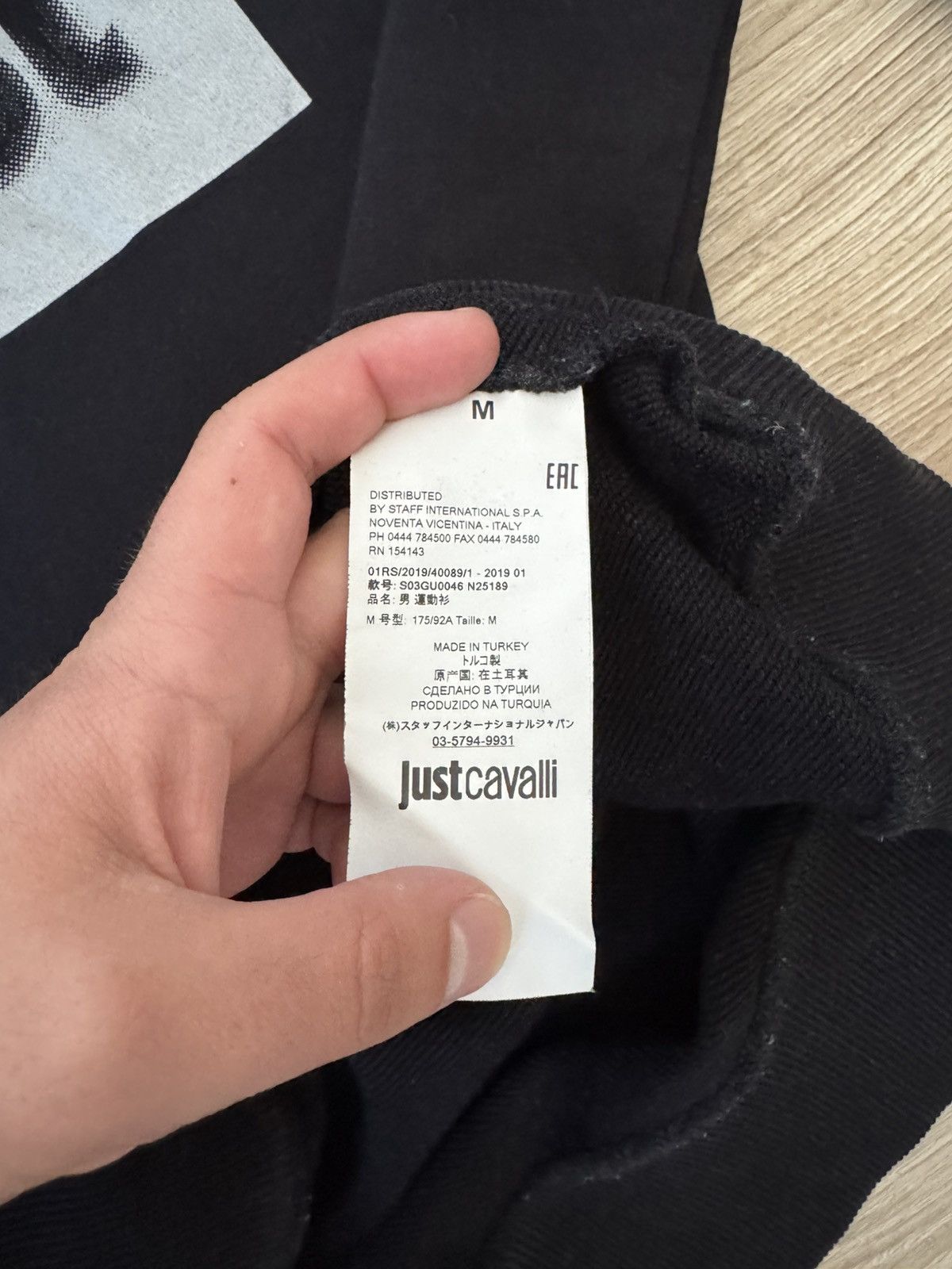 Just Cavalli Just Cavalli Big Logo Sweatshirt Size US M / EU 48-50 / 2 - 8 Thumbnail