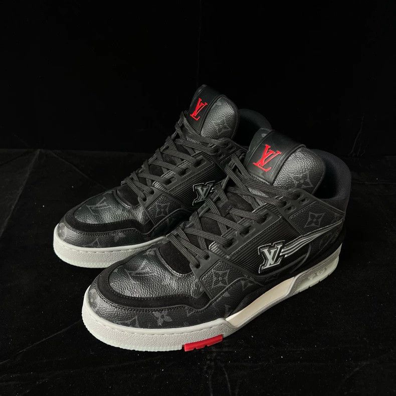 Louis Vuitton Louis Vuitton Trainer High Top Board Shoes Size US 9.5 / EU 42-43 - 1 Thumbnail
