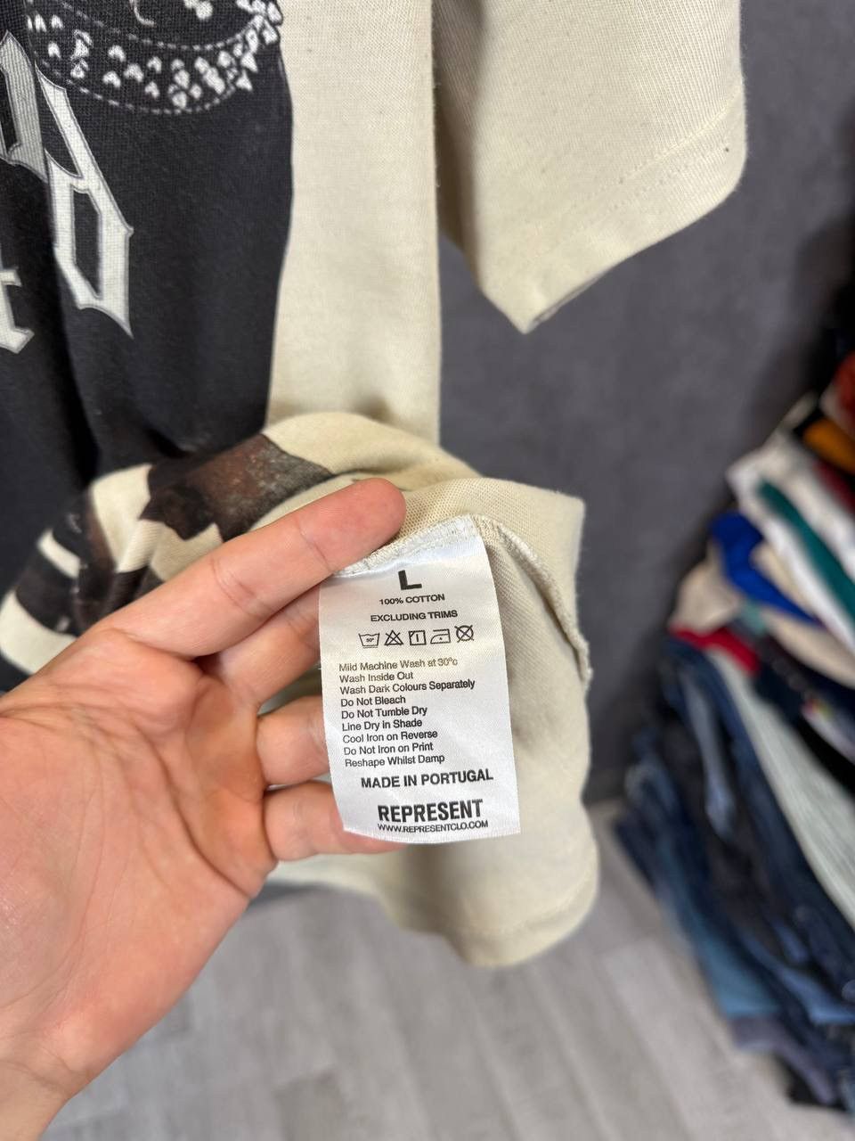 Represent Clo. Represent designer crazy tee Size US L / EU 52-54 / 3 - 6 Thumbnail