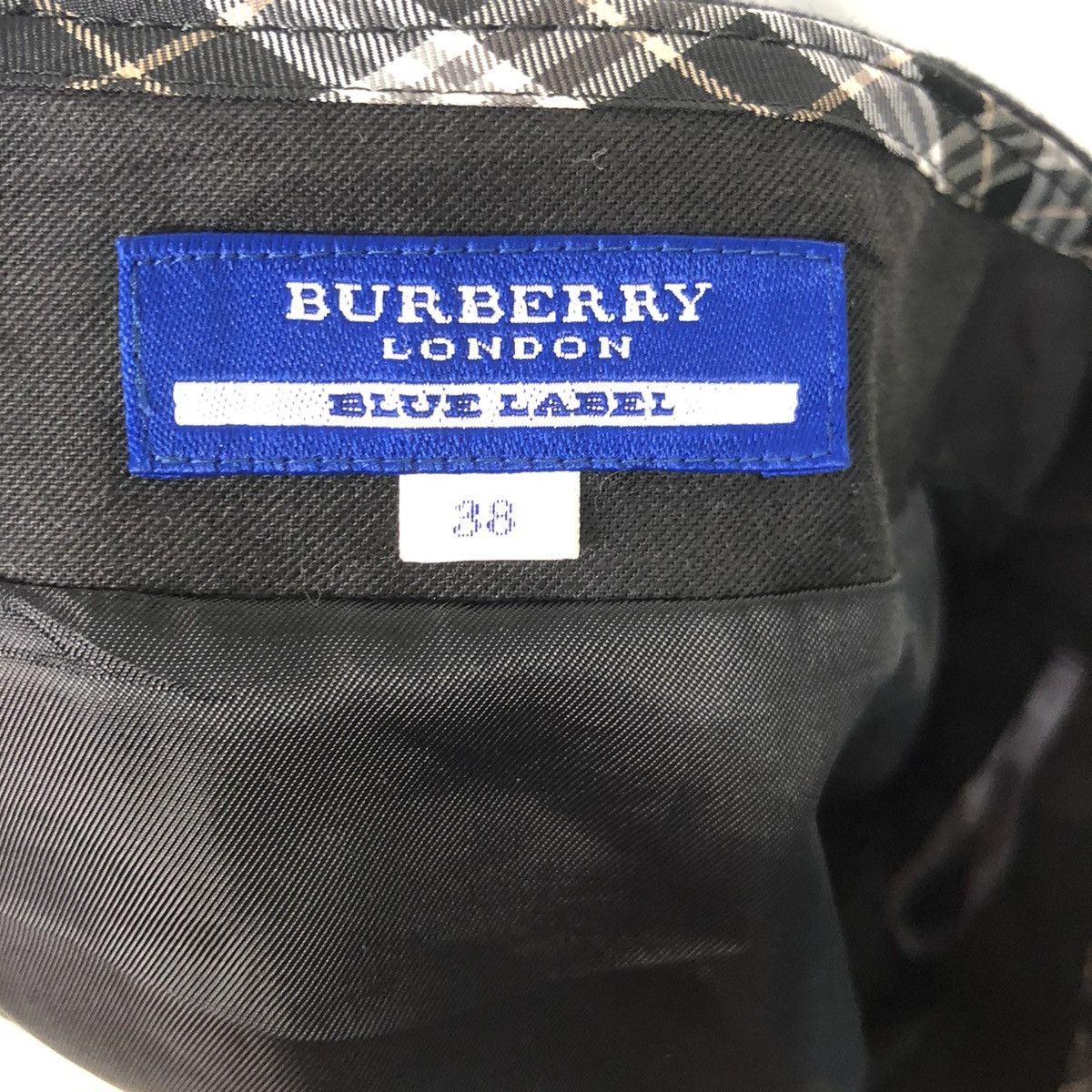 Burberry 💥90’s Vintage Burberry London Blue Label Skirt Nova Check Size 26" / US 2 / IT 38 - 10 Thumbnail