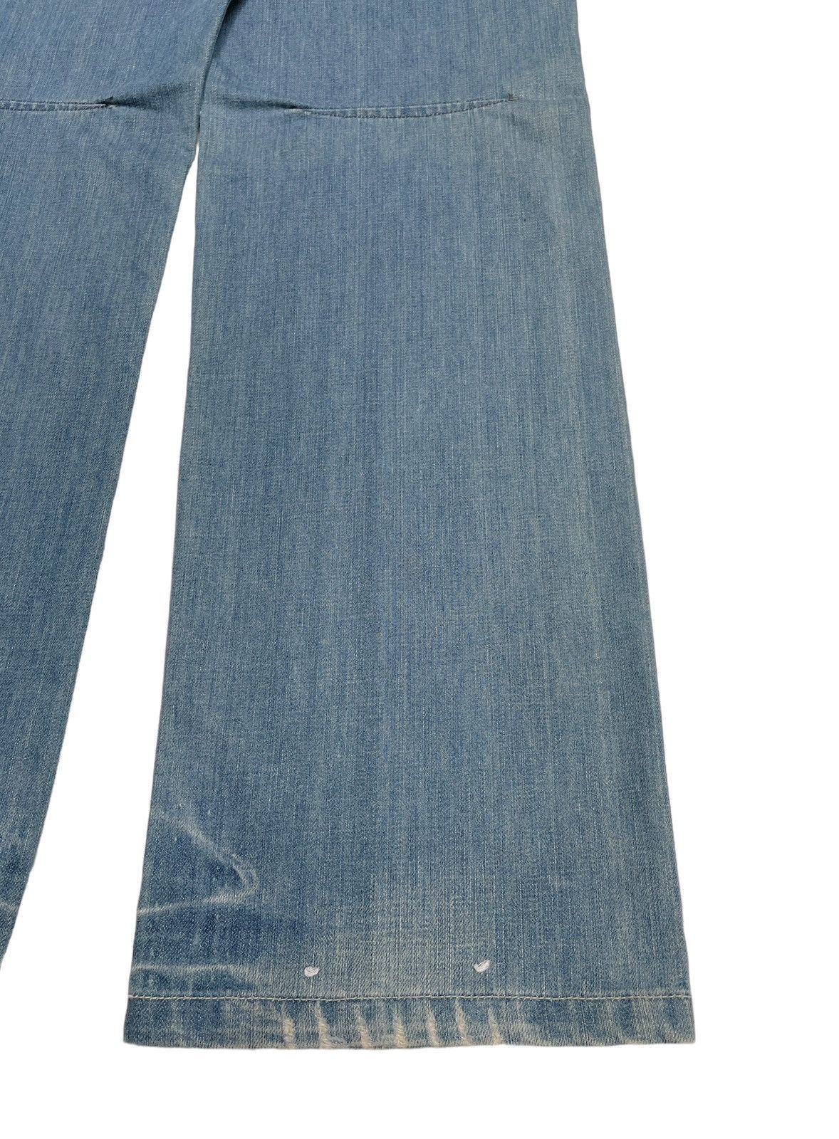 Japanese Brand × Vintage Rare Design Vintage Japanese Brand Jfour Baggy Jeans 2000s Size US 34 / EU 50 - 9 Thumbnail