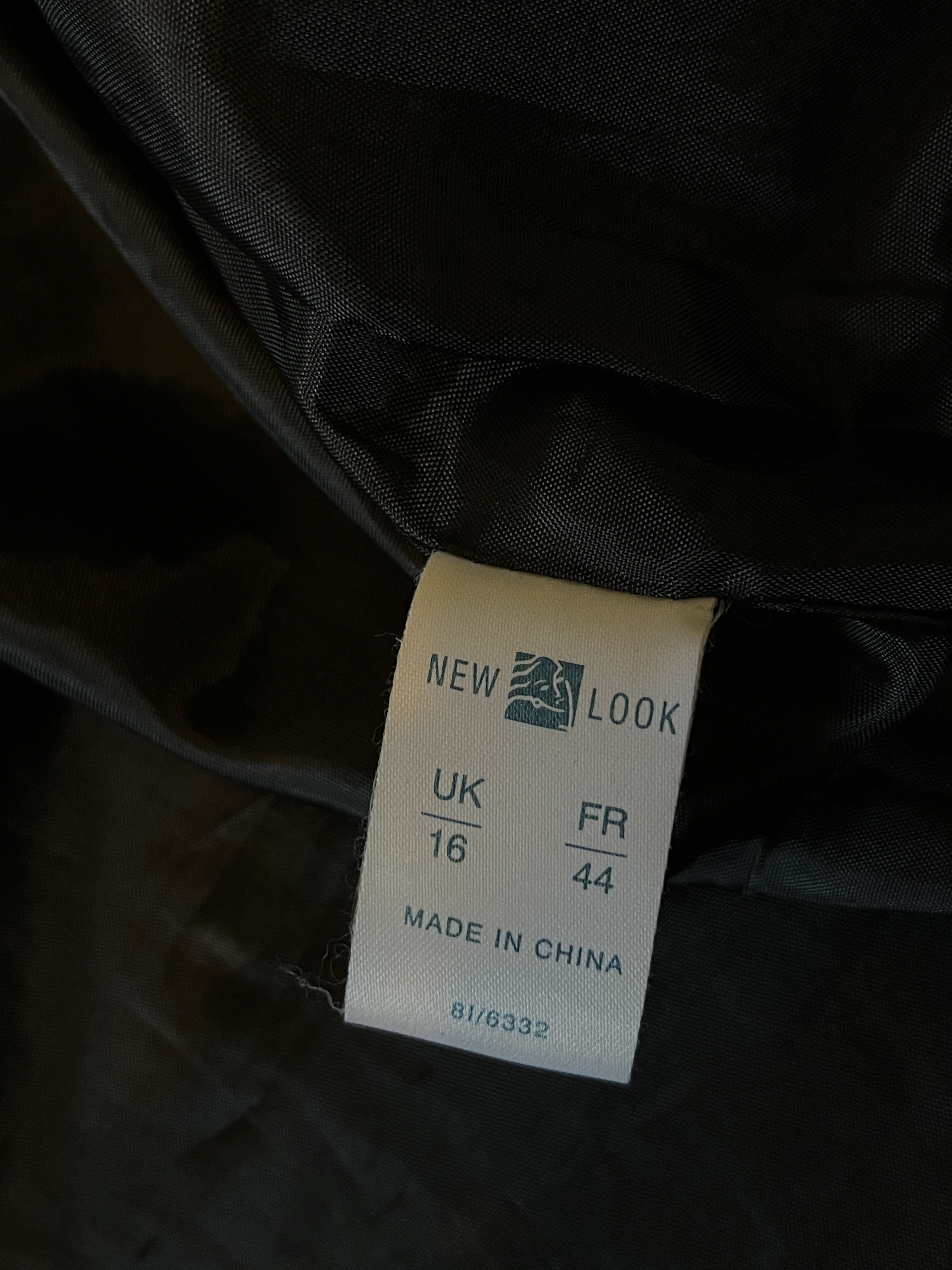 Vintage Vintage 90s y2k Avant Garde Black Seude Leather Opium Jacket Size XL / US 12-14 / IT 48-50 - 9 Thumbnail