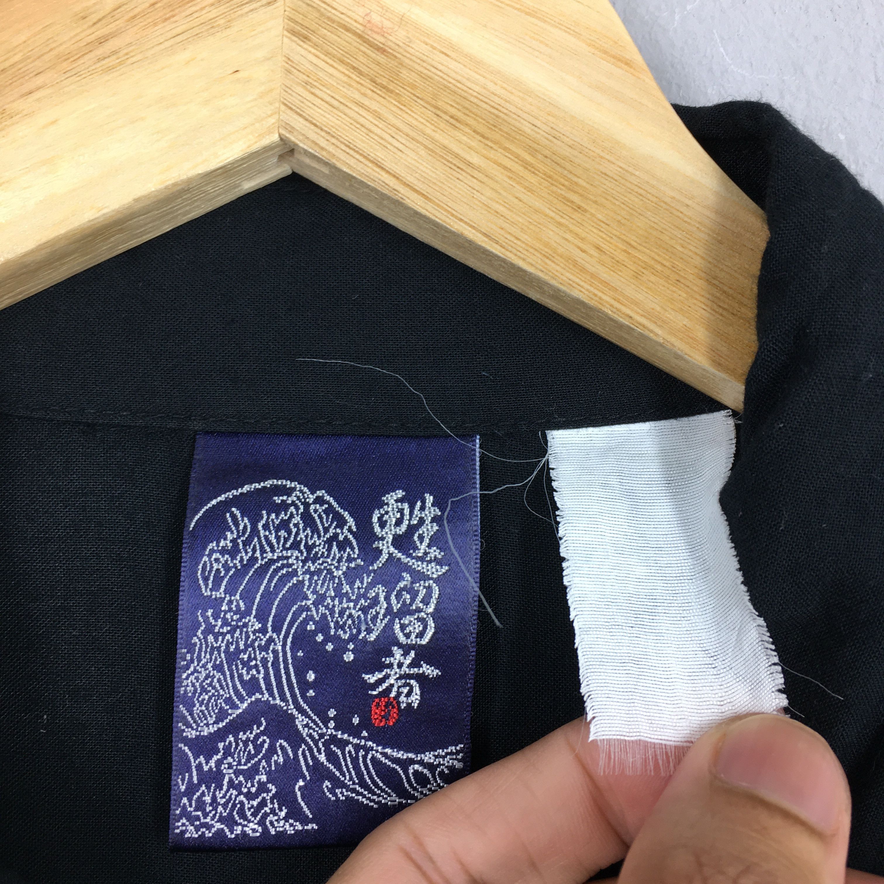 Life's a Beach Vintage Soljah Raijin Devil Japan Sukajan Dragon Shirt M Size US M / EU 48-50 / 2 - 5 Thumbnail