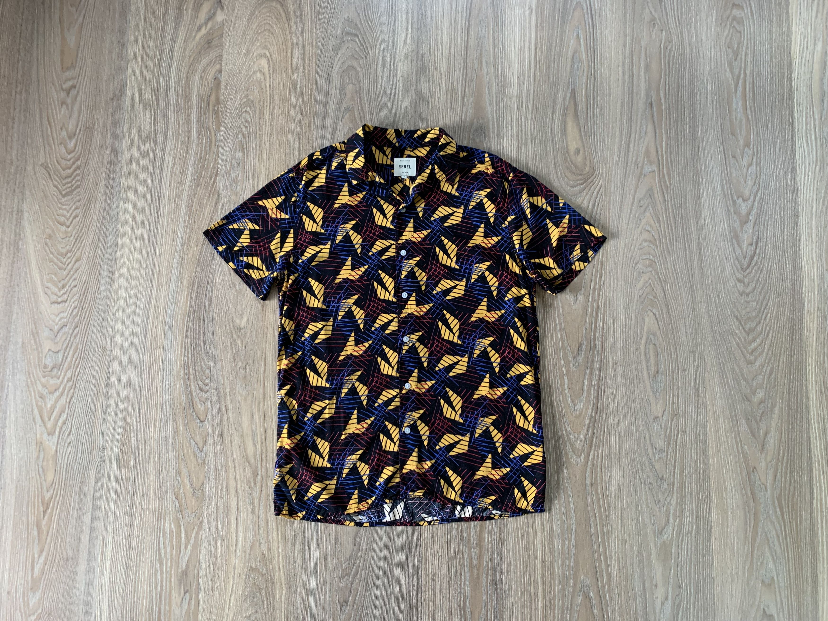 Other Rebel Multicolor Hawaiian Shirt Size US S / EU 44-46 / 1 - 1 Thumbnail