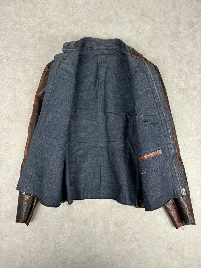 Isaac Sellam Experience Isaac Sellam Experience Brown Bronze Aged Leather Jacket Size US S / EU 44-46 / 1 - 8 Thumbnail
