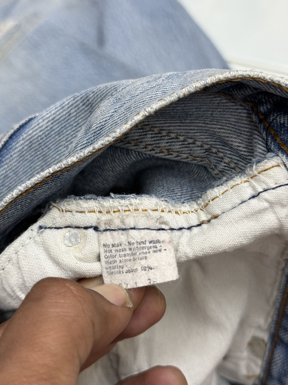 Levi's 🔥🔥🔥ARCHIVE VINTAGE LEVIS 501 SELVEDGE DENIM Size US 30 / EU 46 - 13 Thumbnail