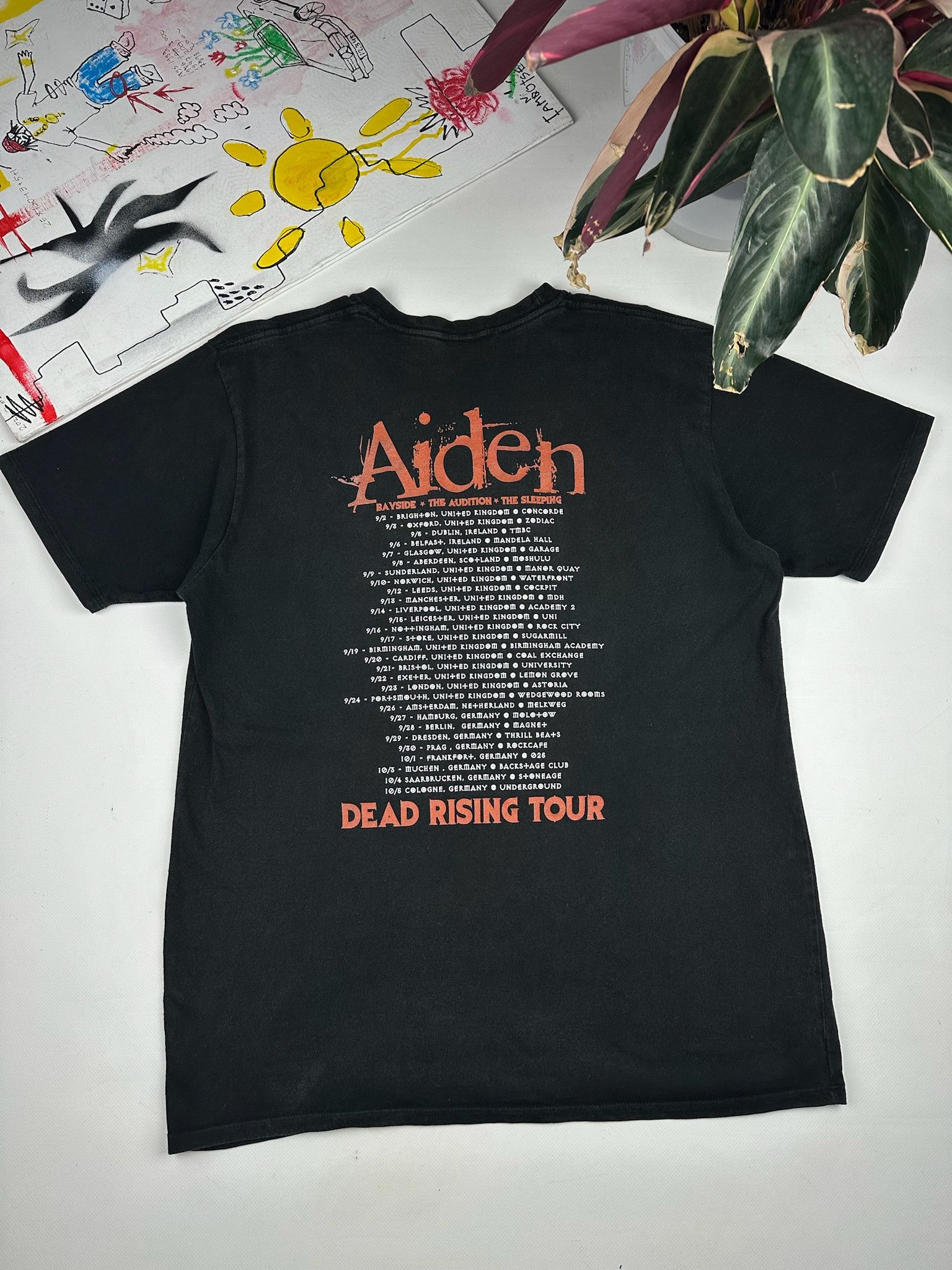 Band Tees Vintage Aiden American Horror Punk Band L Tees Size US L / EU 52-54 / 3 - 3 Thumbnail