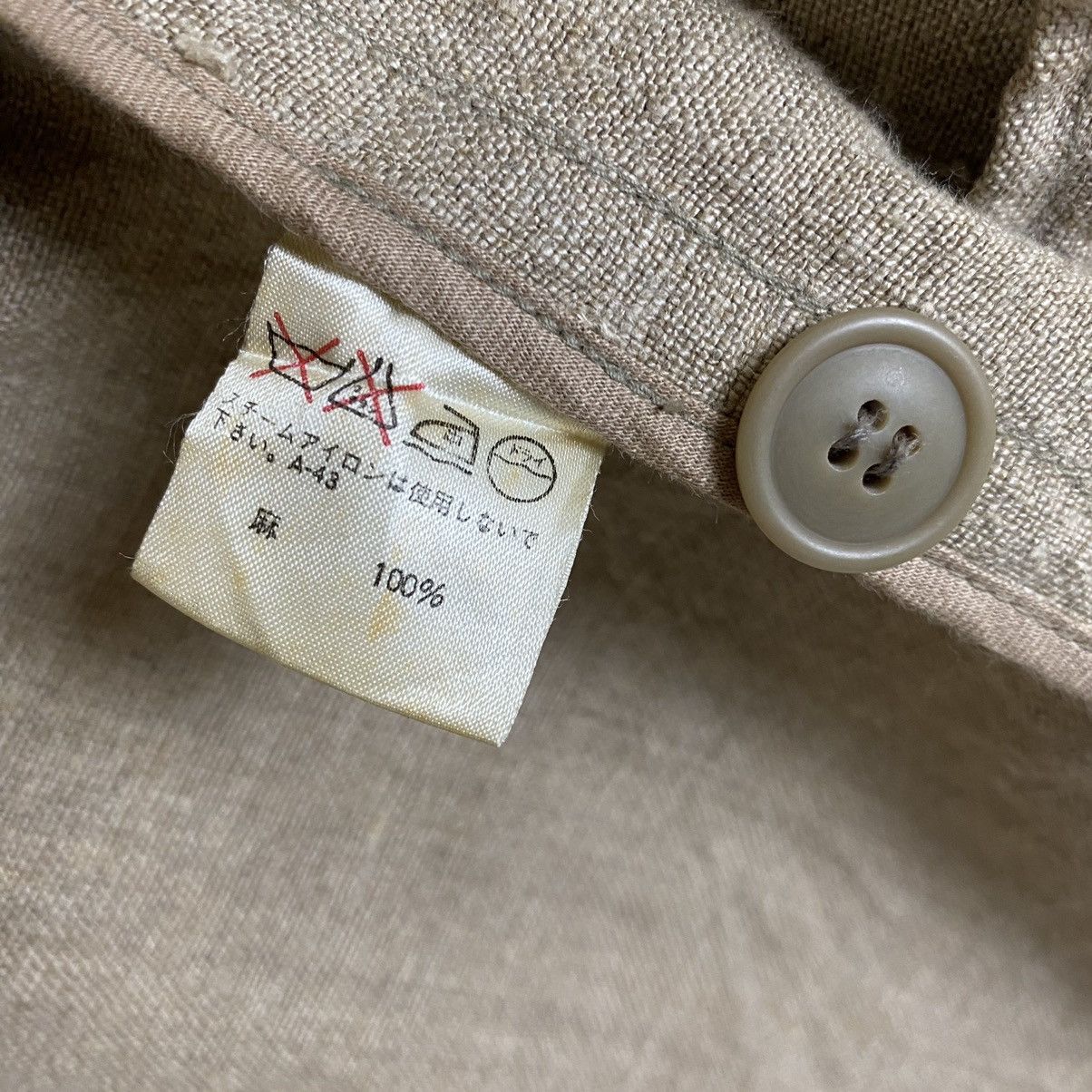 Issey Miyake ✨Vintage 80's Issey Miyake double button cotton jacket Size US M / EU 48-50 / 2 - 9 Thumbnail