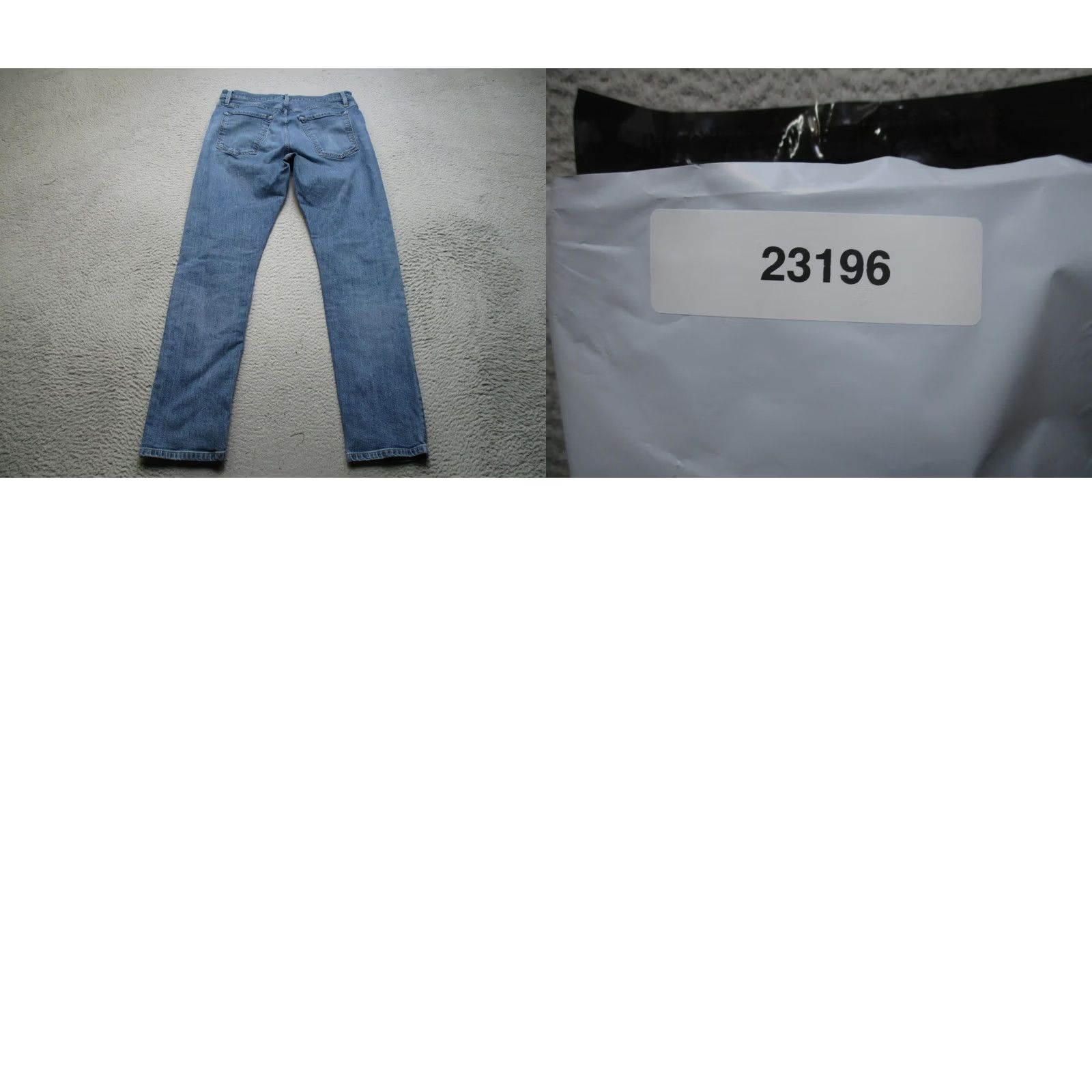Flint And Tinder Flint and Tinder Jeans Mens 33x32 Blue Medium Wash Slim Straight Stretch Denim Shirt? Size US 33 - 9 Thumbnail