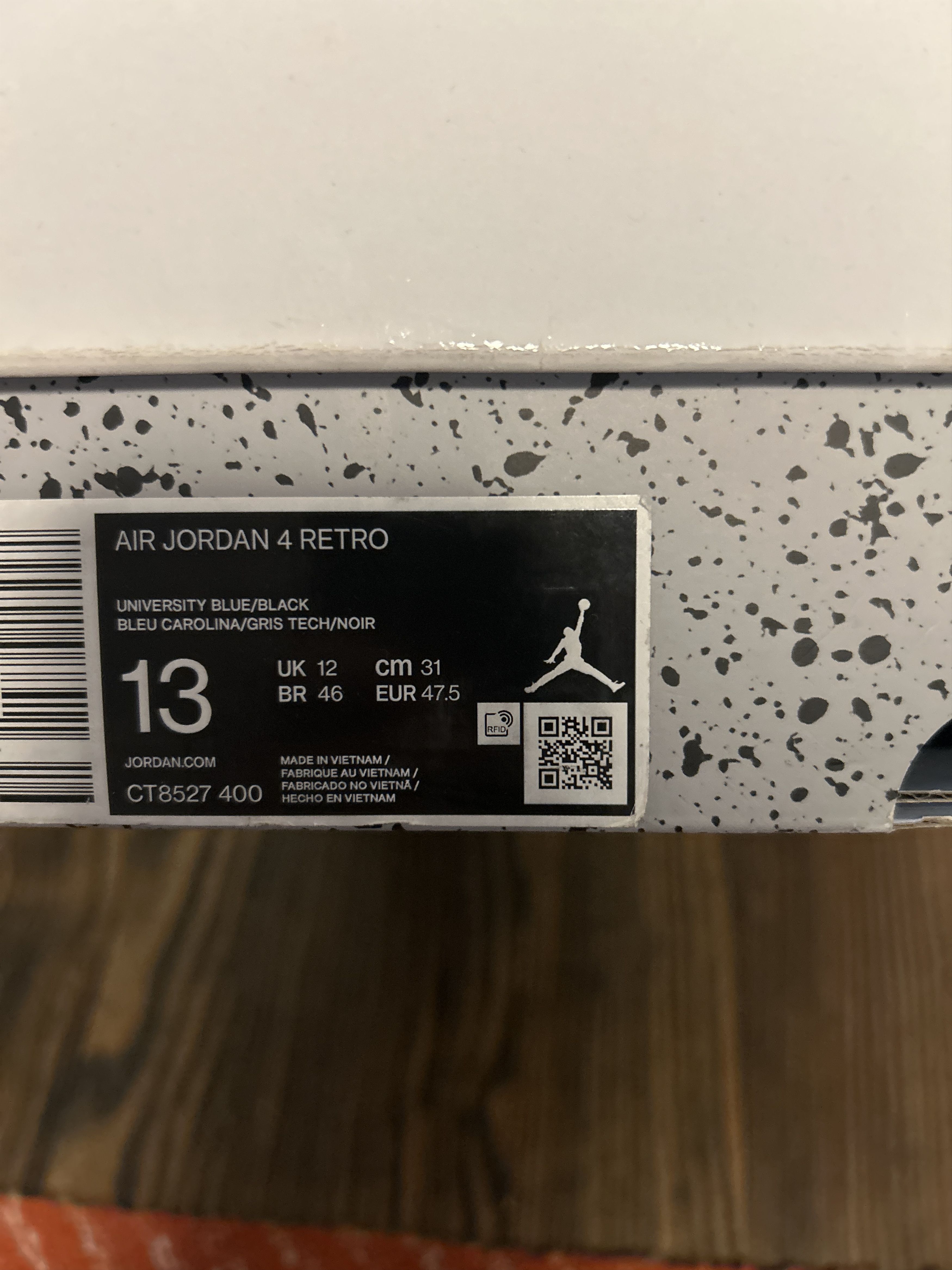 Jordan Brand Jordan 4 university blue Men’s size 13 Size US 13 / EU 46 - 8 Thumbnail