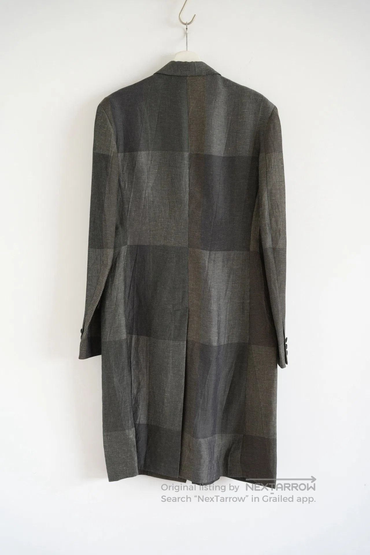 Yohji Yamamoto Yohji Yamamoto 20SS Plaid Patchwork Coat. Size US M / EU 48-50 / 2 - 2 Thumbnail