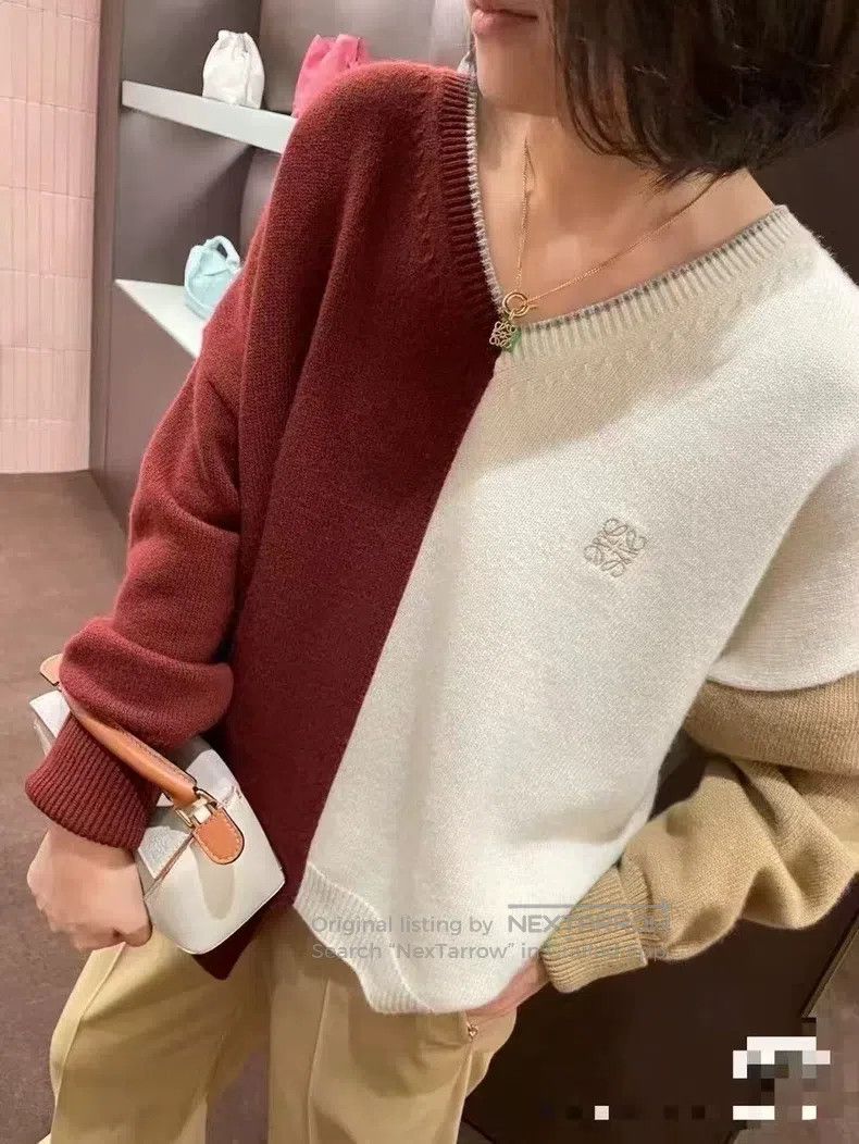 Loewe Loewe Contrast Color Knit Top Size M / US 6-8 / IT 42-44 - 8 Thumbnail