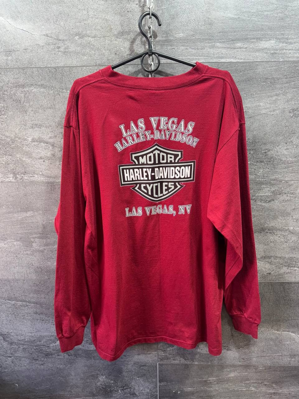 Vintage Vintage 2000 Harley Davidson Las Vegas Long Sleeve T-Shirt Size US XL / EU 56 / 4 - 1 Thumbnail
