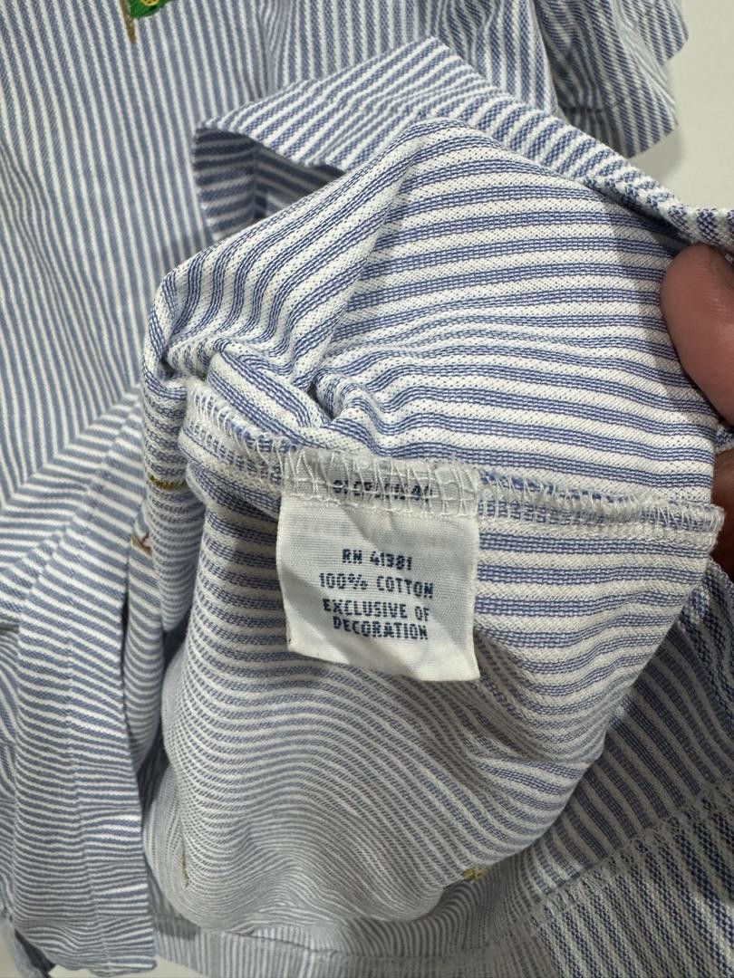 Polo Ralph Lauren Polo Ralph Lauren Knit Oxford Polo Tee Size US L / EU 52-54 / 3 - 5 Thumbnail