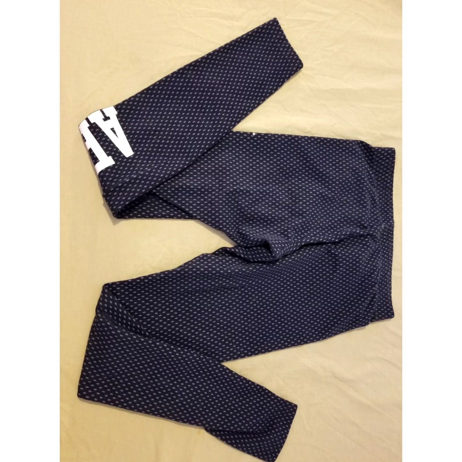 Nike Nike Womens Arizona Wildcats Pants S Small Navy Blue Athletic Leggings Size 28" / US 6 / IT 42 - 2 Thumbnail
