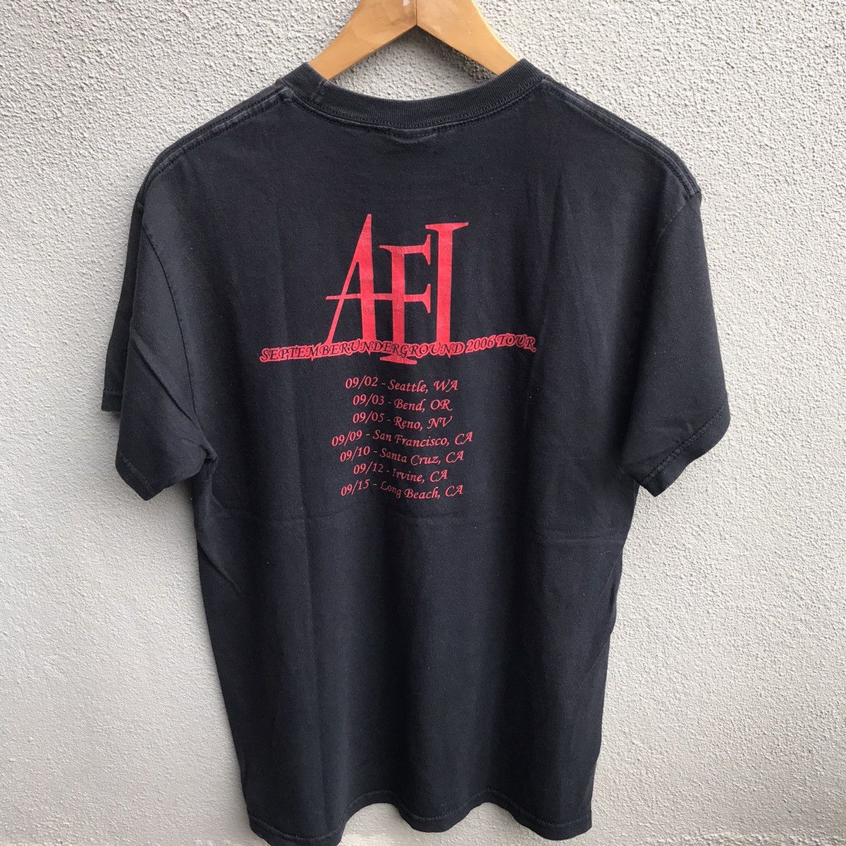 Band Tees Vintage AFI band tour a fire inside post hardcore Size US M / EU 48-50 / 2 - 3 Thumbnail