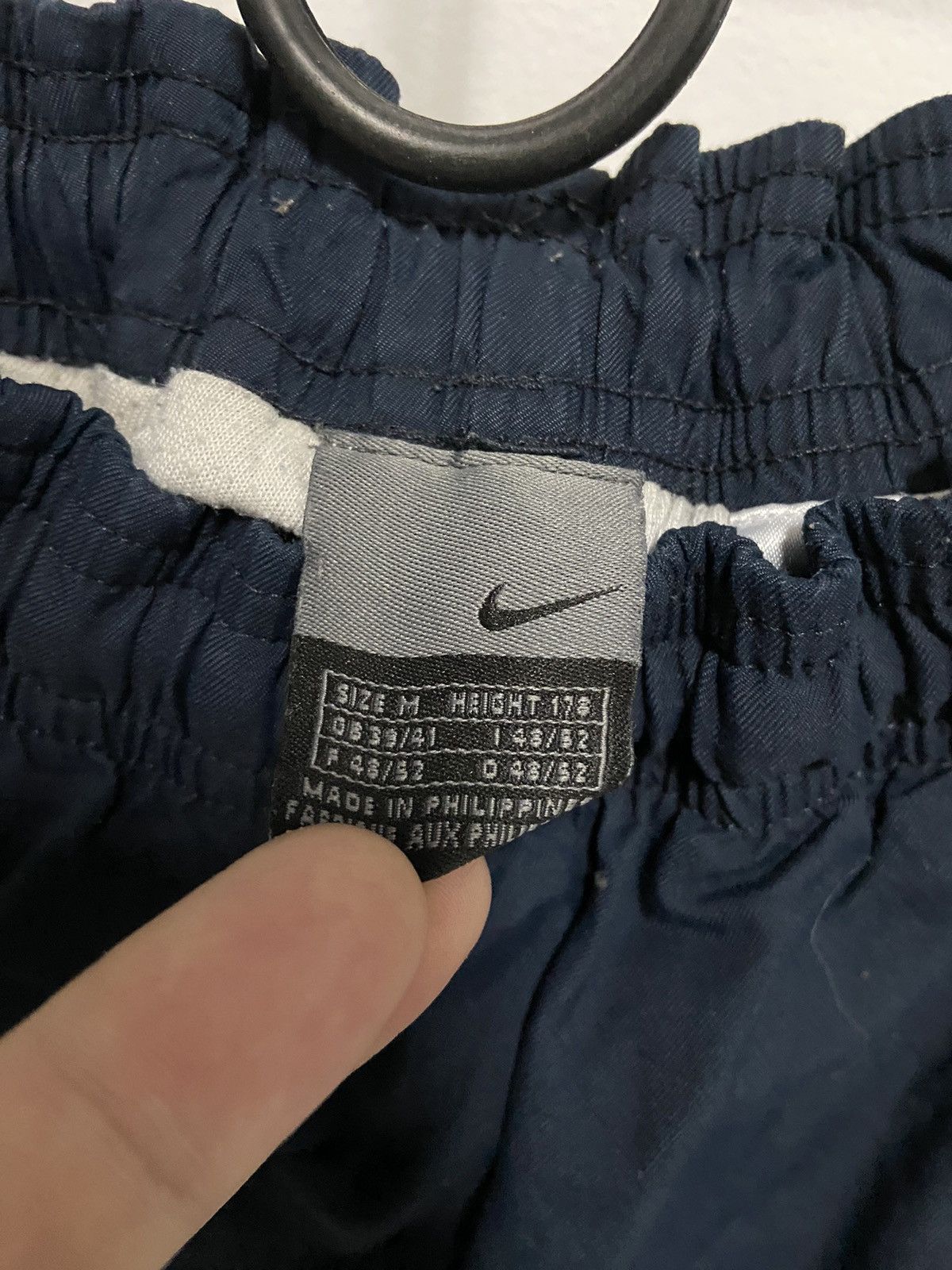 Nike × Vintage Nike Court Vintage Nylon Pants Small Logo stripe Size US 32 / EU 48 - 5 Thumbnail