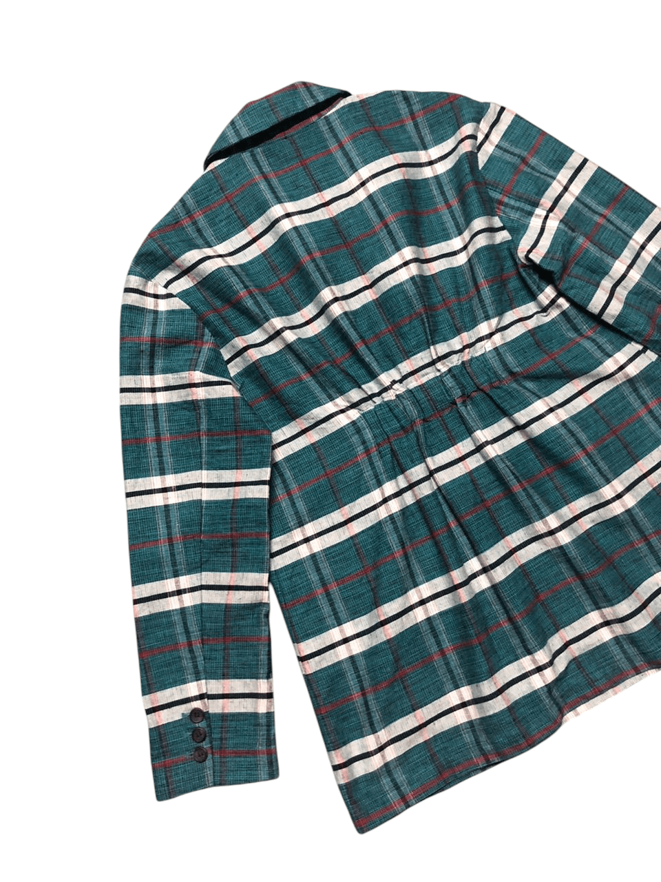 Beams Plus × Japanese Brand Ray Beams Plaid Multicolor Double Breasted Blazer Jacket Size M / US 6-8 / IT 42-44 - 8 Thumbnail