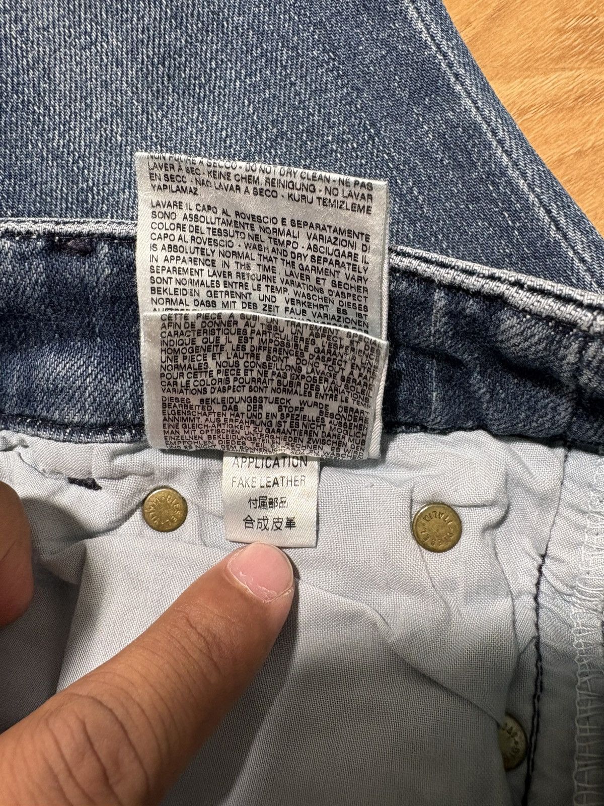 Diesel Diesel "Louvely" Flare Bootcut Jeans — Wash 008LA (Stretch) Size 28" / US 6 / IT 42 - 13 Thumbnail