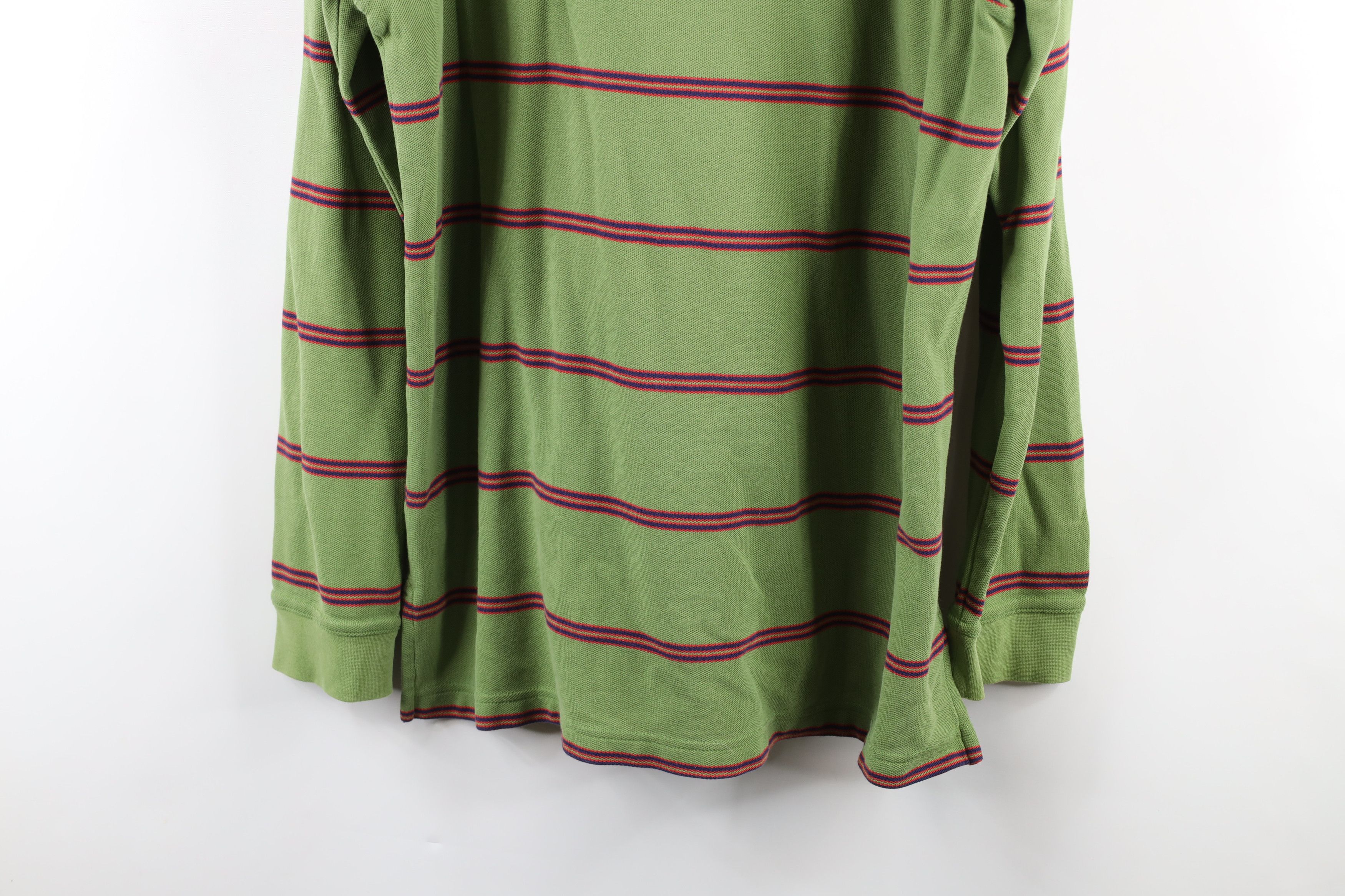 Brooks Brothers Vintage Brooks Brothers Striped Long Sleeve Rugby Polo Size US L / EU 52-54 / 3 - 9 Thumbnail