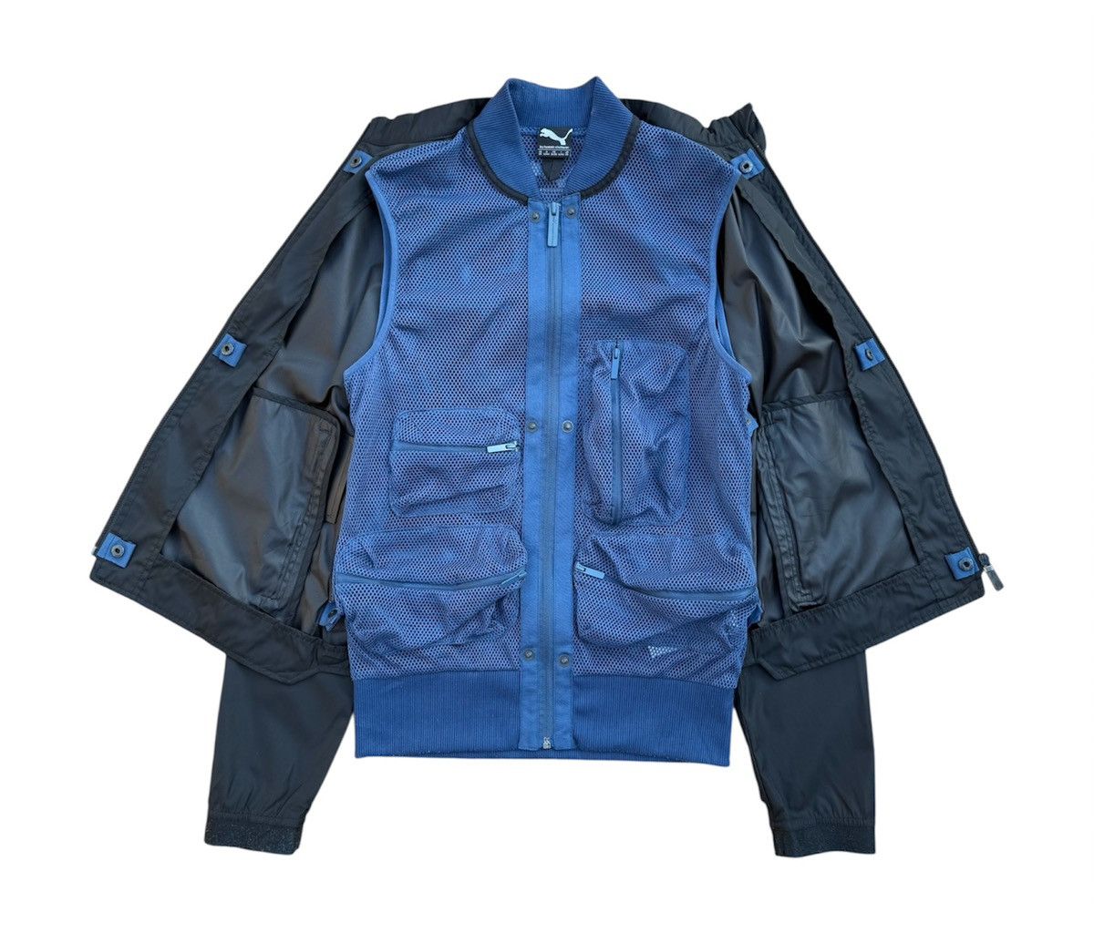 Hussein Chalayan × Puma 💥ARCHIVED💥 Rare! Detachable Tactical Vest & Jacket Size US S / EU 44-46 / 1 - 1 Thumbnail