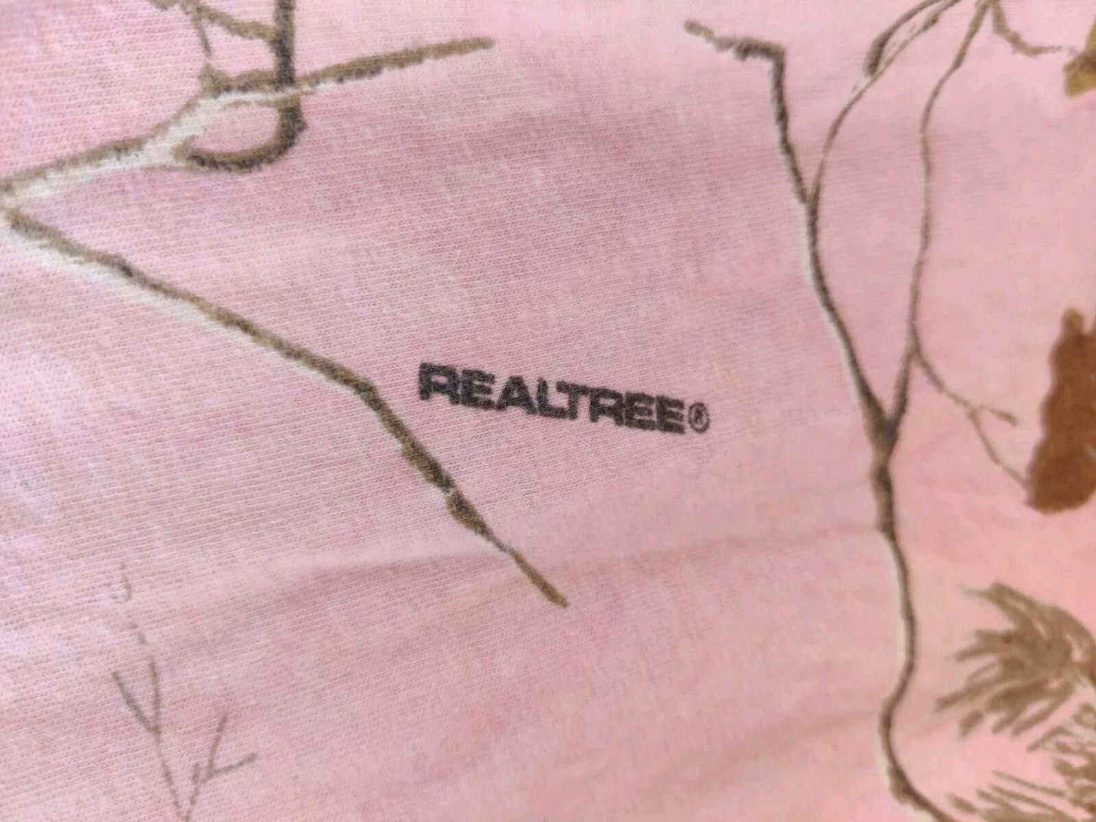 Other "FROGS The Other White Meat" Real Tree Pink Camo T-shirt Size XL / US 12-14 / IT 48-50 - 6 Thumbnail
