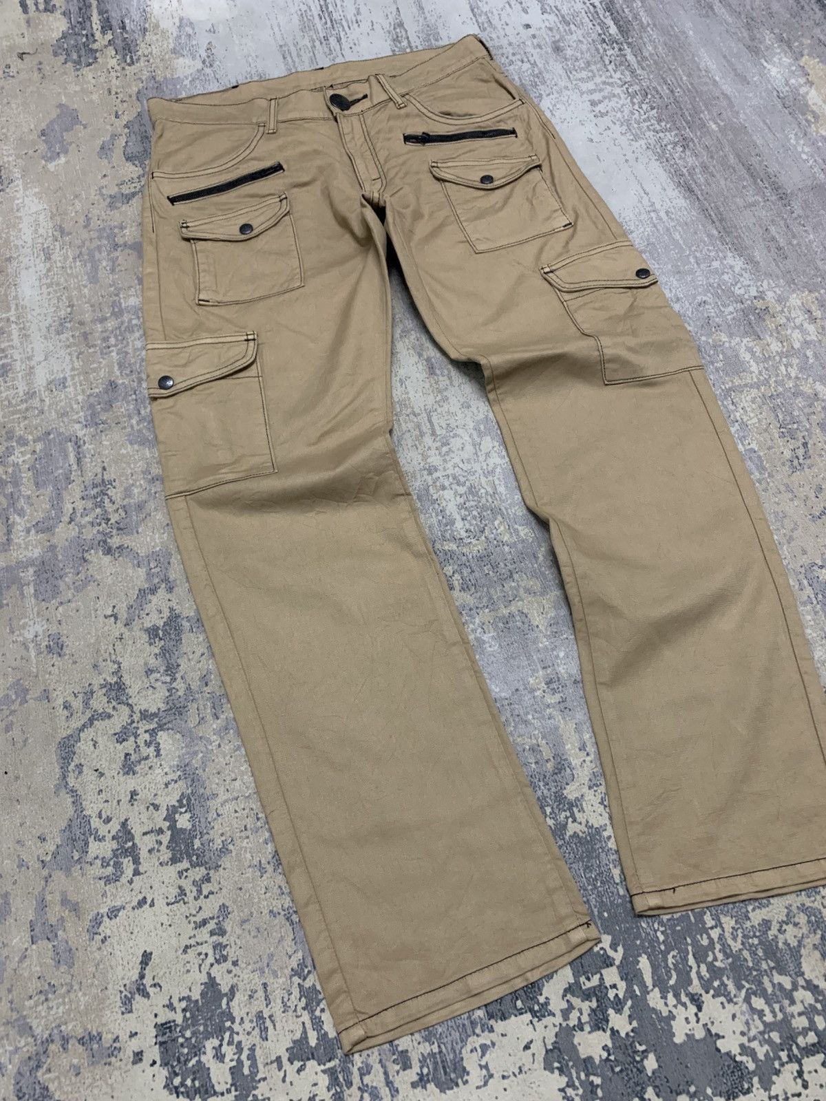 If Six Was Nine Japanese Lee Multipocket Cargo pant ifsixwasnine style Size US 33 - 4 Thumbnail