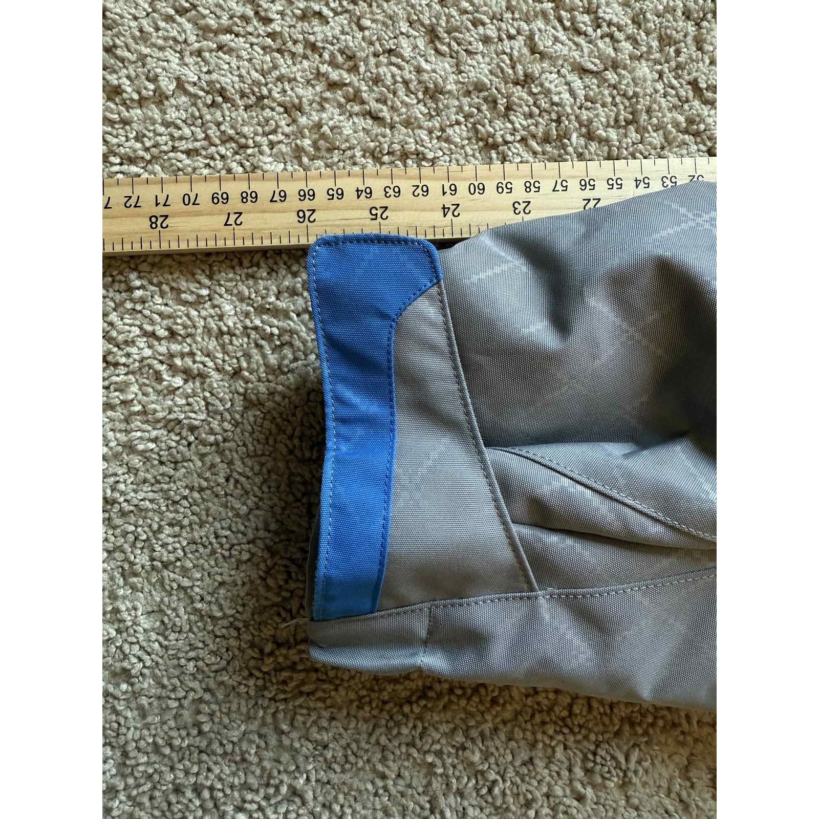 Descente Descente Insulated Hooded Ski Jacket Gray/Blue Men's Size M Size US M / EU 48-50 / 2 - 11 Thumbnail