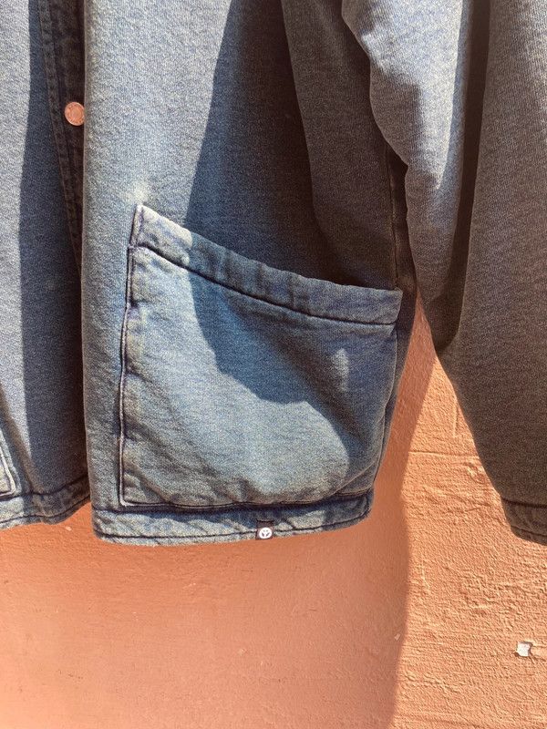 Babylon Babylon Denim Cardigan - Blue Indigo Size US L / EU 52-54 / 3 - 3 Thumbnail