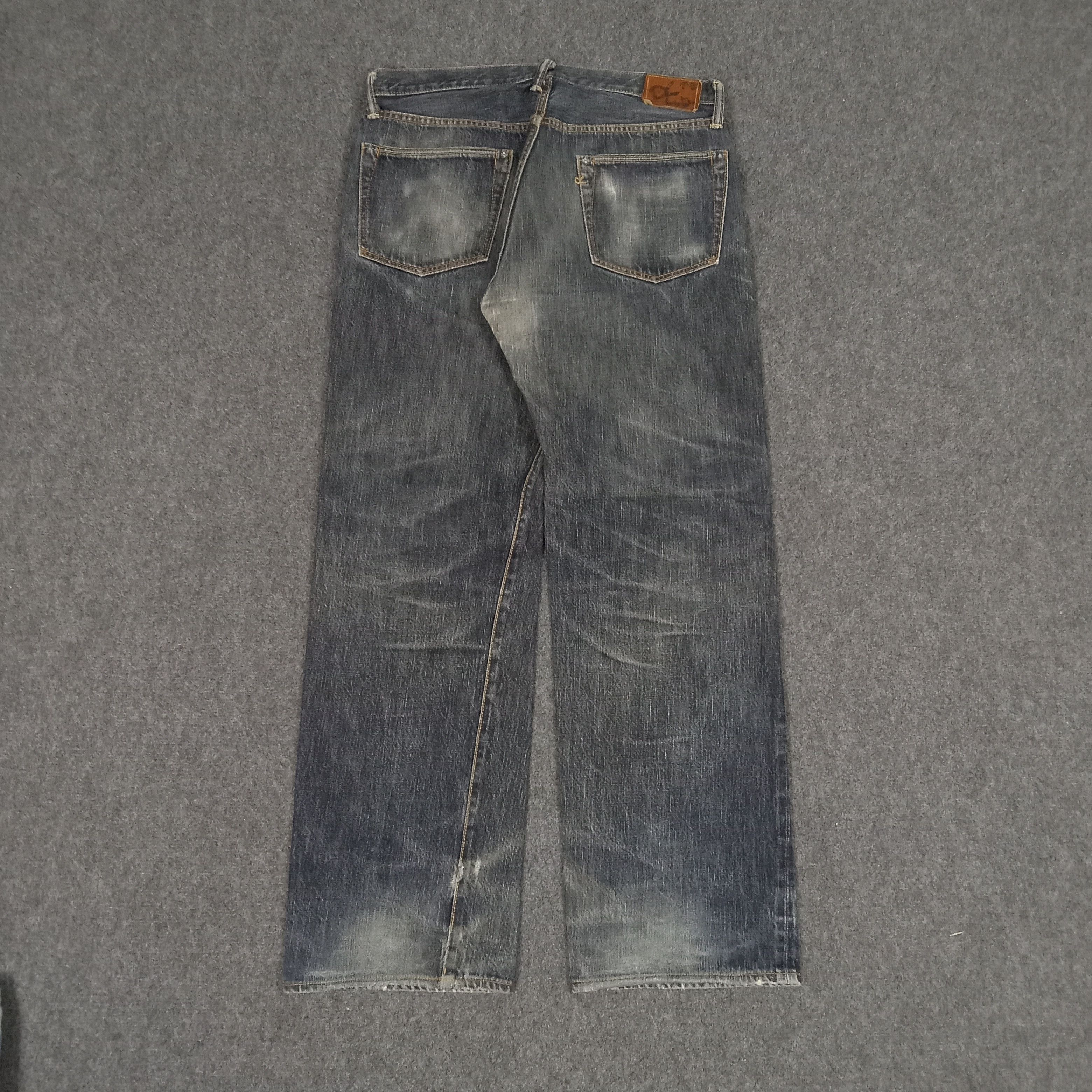 45rpm × Japanese Brand × Vintage 45rpm Japanese Brand Denim Jeans Size US 33 - 1 Thumbnail