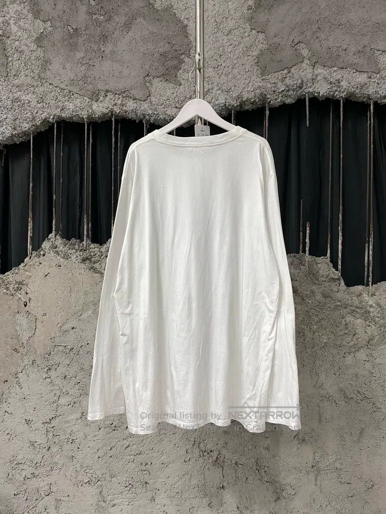 The Row The row White round neck and long sleeves Size M / US 6-8 / IT 42-44 - 2 Thumbnail
