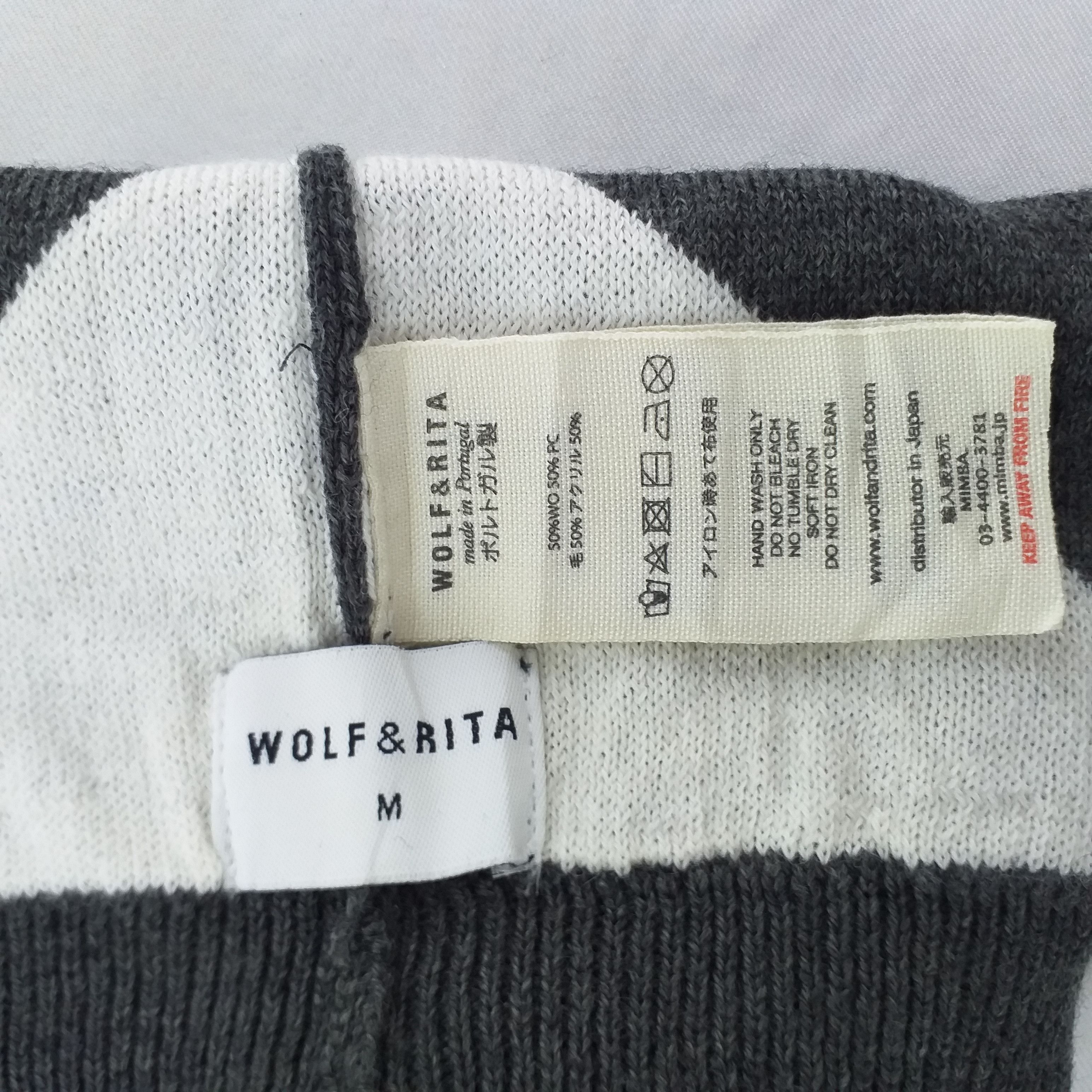 Japanese Brand Wolf & Rita Snow Cap Hat Beanie -BN172 Size ONE SIZE - 5 Thumbnail