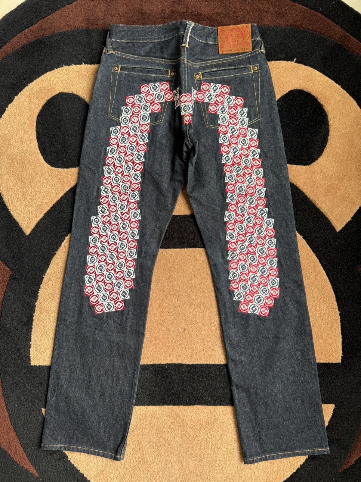 Evisu EVISU TIGER PRINT JEANS 30X34 | Grailed