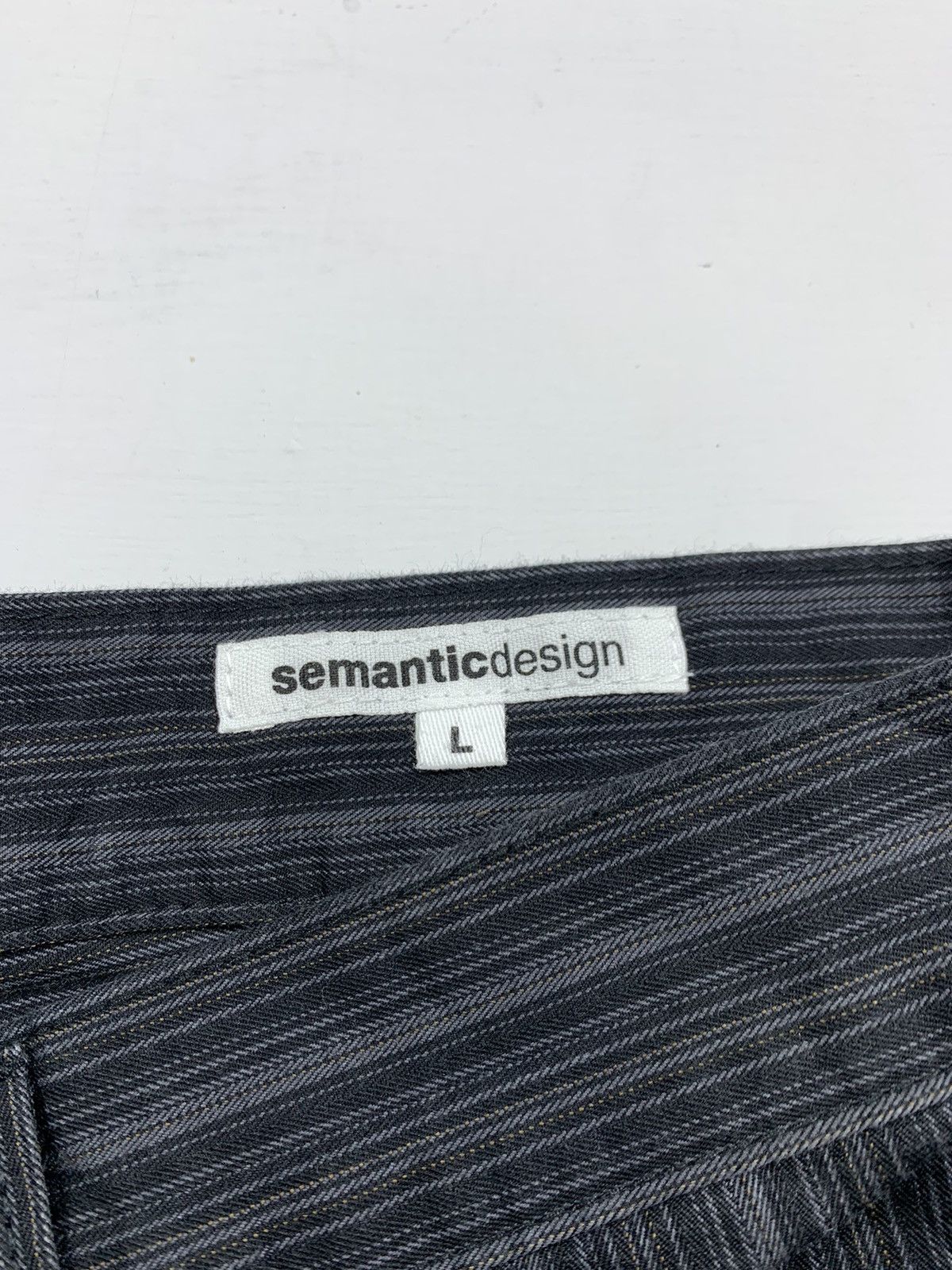 If Six Was Nine Japan Semantic design Stripe flare pants Size US 31 - 4 Thumbnail