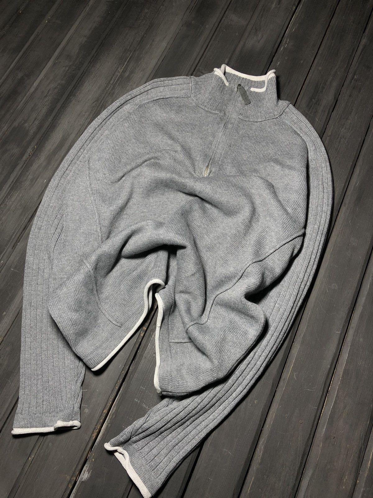 Japanese Brand × Junya Watanabe × Yohji Yamamoto Vintage Streetwear Kapital Style Sweater Zip Hoodie 90s Size US M / EU 48-50 / 2 - 2 Thumbnail