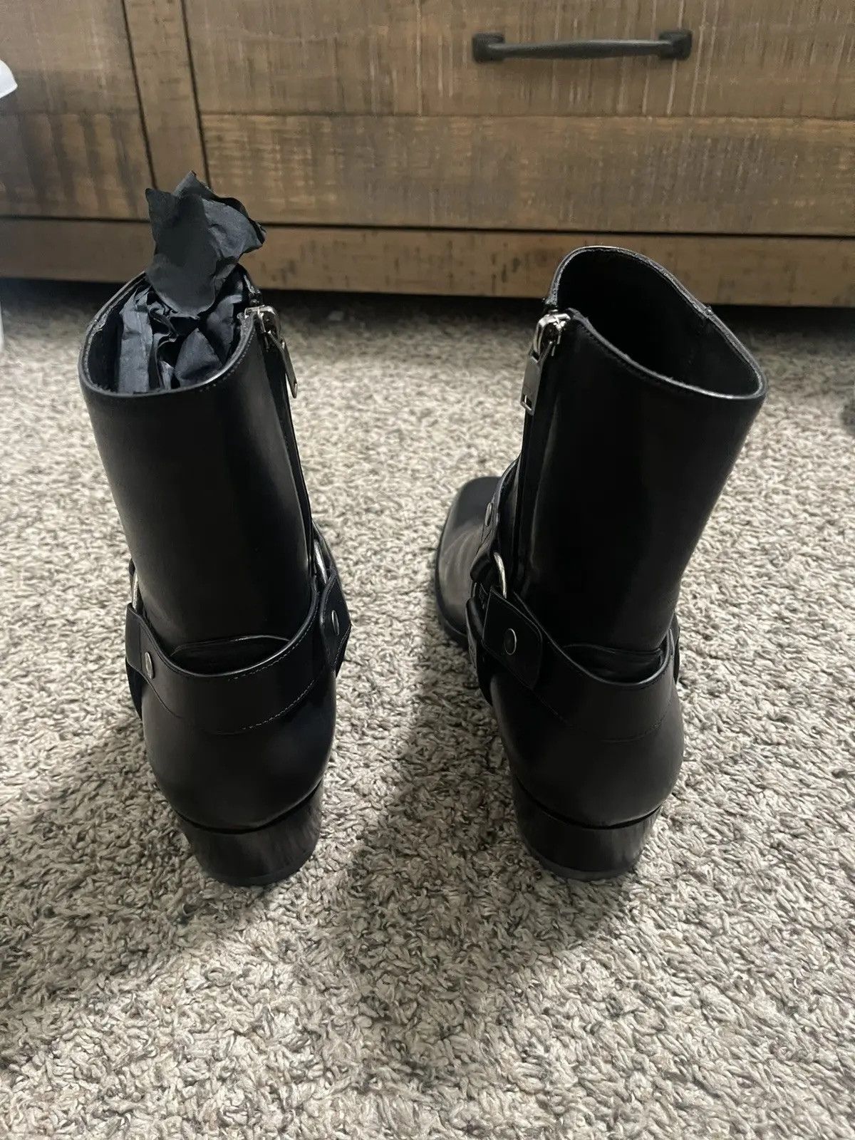 Saint Laurent Paris Wyatt Boots Size US 10 / EU 43 - 3 Thumbnail