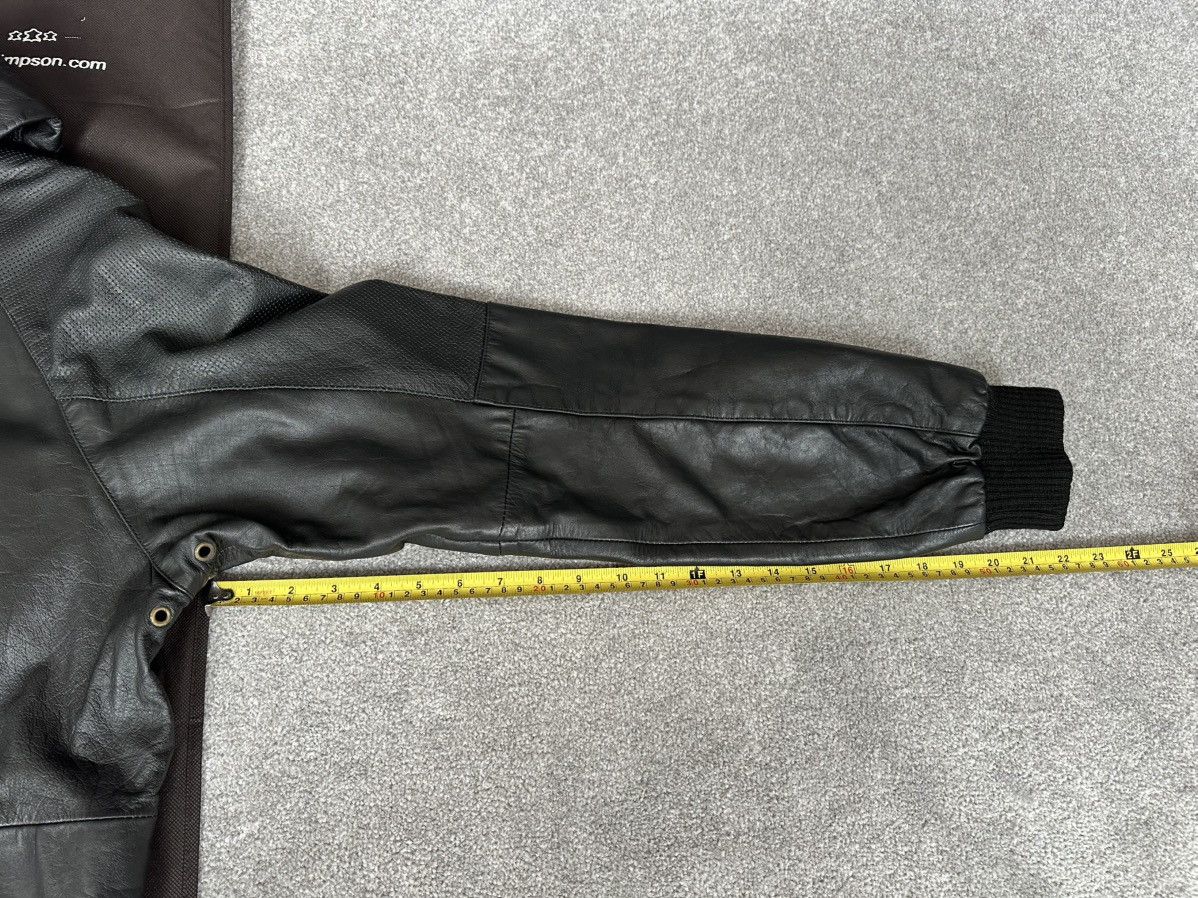 ADDICT Addict Clothing Company black leather jacket Size US XXL / EU 58 / 5 - 14 Thumbnail
