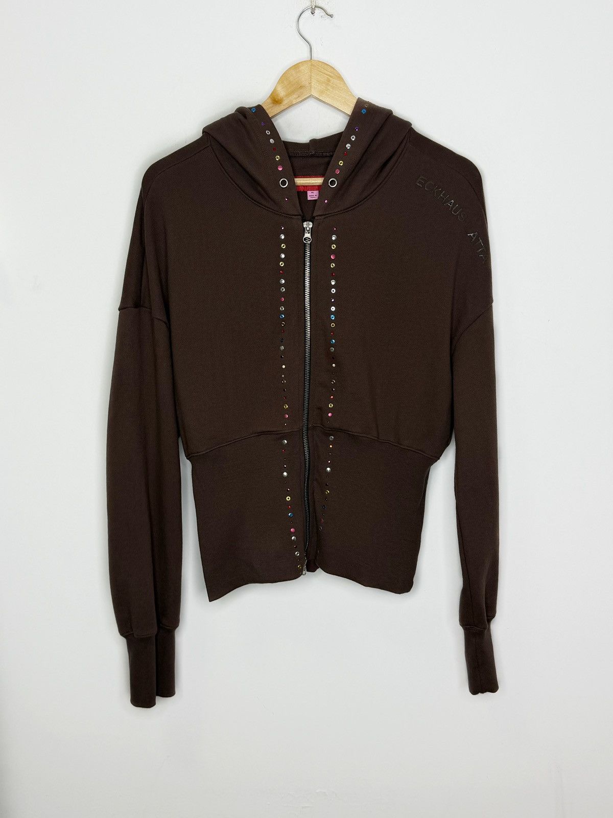 Eckhaus Latta ECKHAUS LATTA Zip Hoodie Size US XL / EU 56 / 4 - 1 Thumbnail