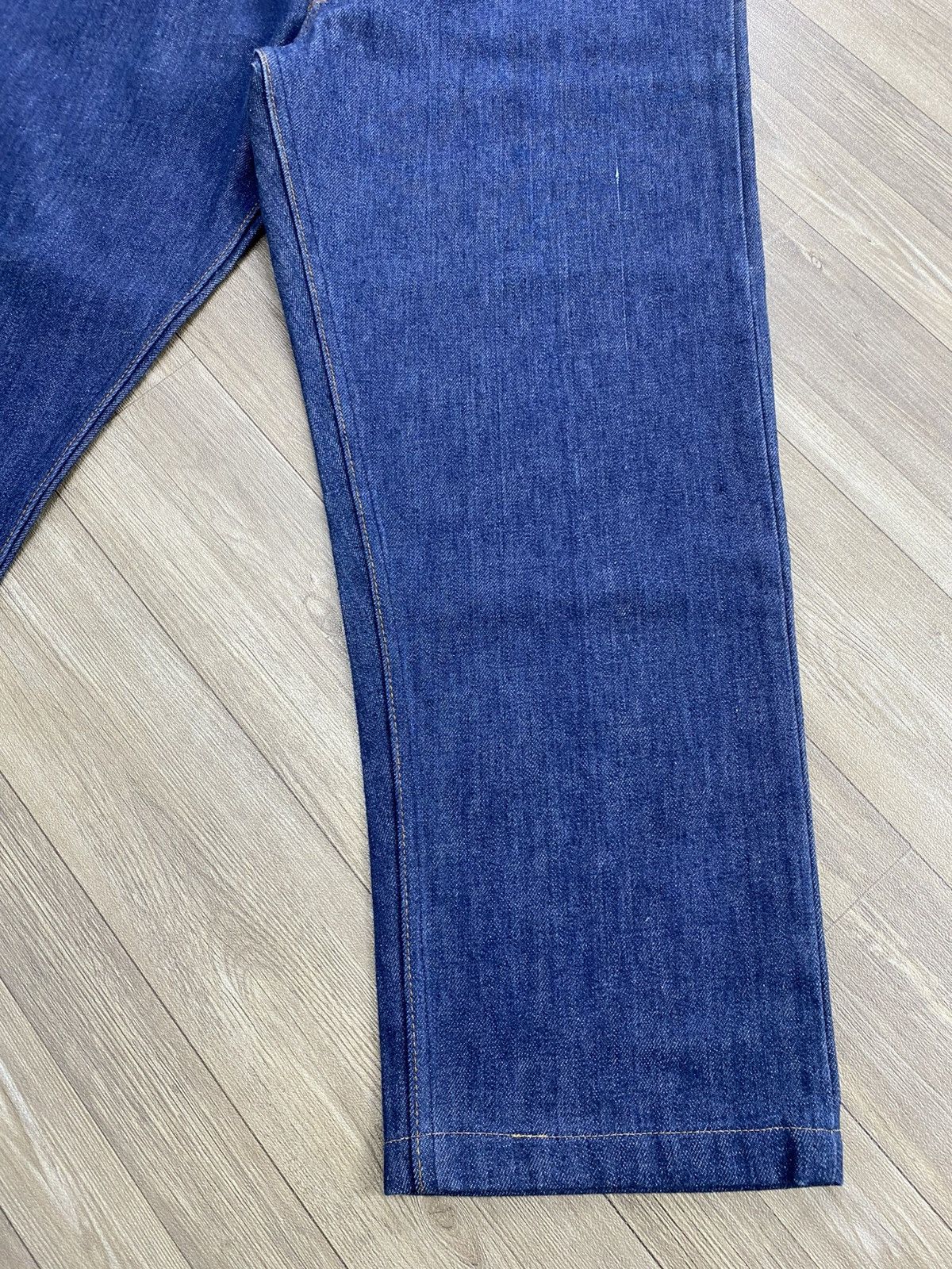 Levi's Vintage Clothing 🇺🇸1970s Vintage Levis 505-0917 Orange Tab Indigo Baggy Jeans Size US 38 / EU 54 - 4 Thumbnail