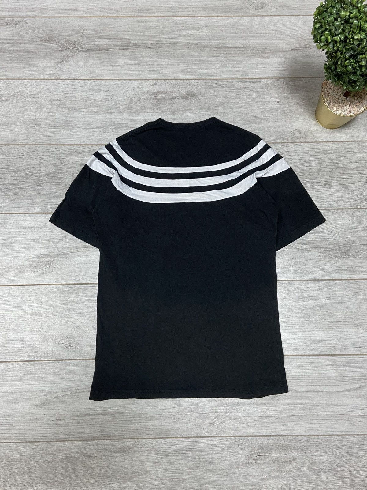 Yohji Yamamoto Y-3 Yohji Yamamoto x Adidas long t-shirt around stripes Size US M / EU 48-50 / 2 - 11 Thumbnail
