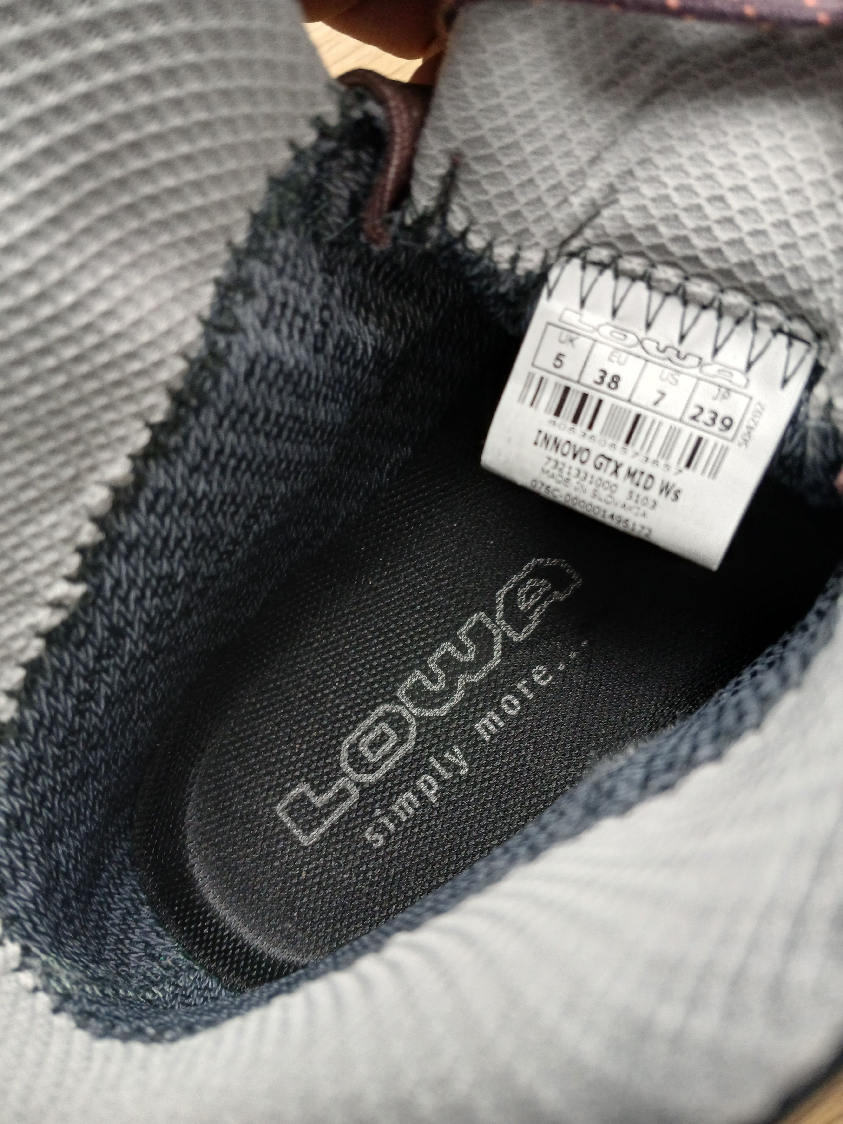Goretex × LOWA New Lowa Goretex Innovo GTX Mid Hiking Trekking Boots Size US 7 / IT 37 - 11 Thumbnail