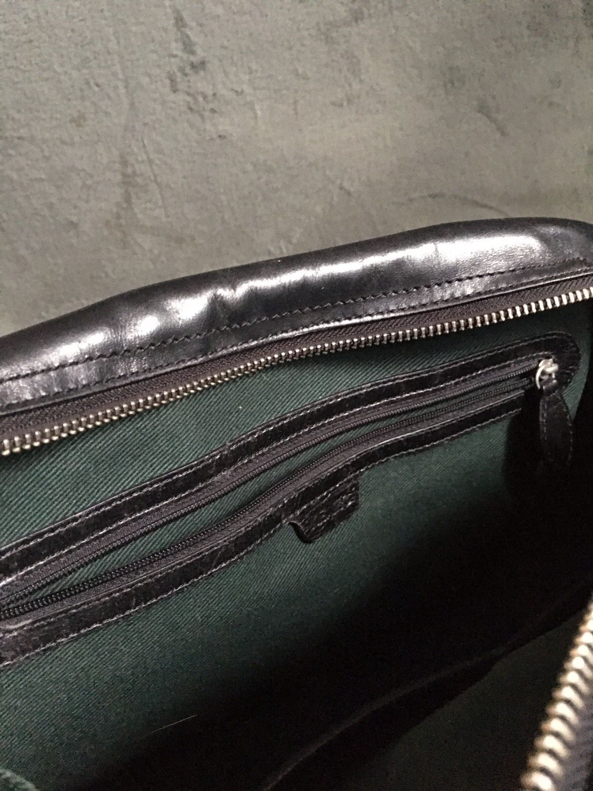Kenzo KENZO Leather Black Metal Logo Handbag Shoulder Bag Size ONE SIZE - 12 Thumbnail