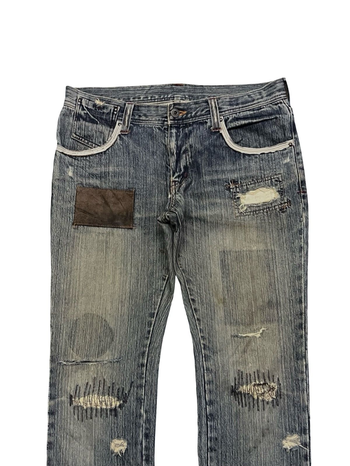 Hysteric Glamour Vintage Archive 2000s DIFFERENT by Rupert Edge Japan Denim Size US 33 - 4 Thumbnail